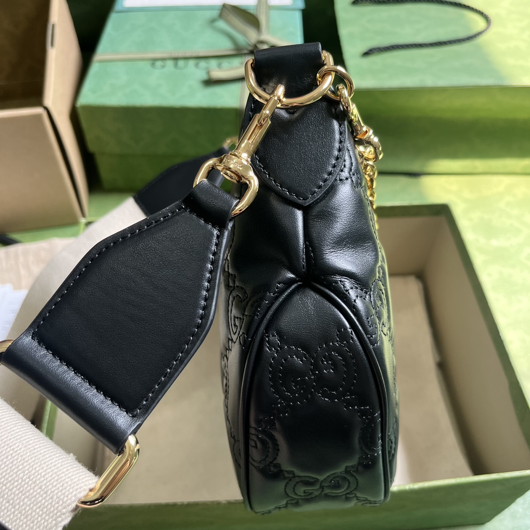 G*u*i gg matelassé tote bag-27*18*7cm