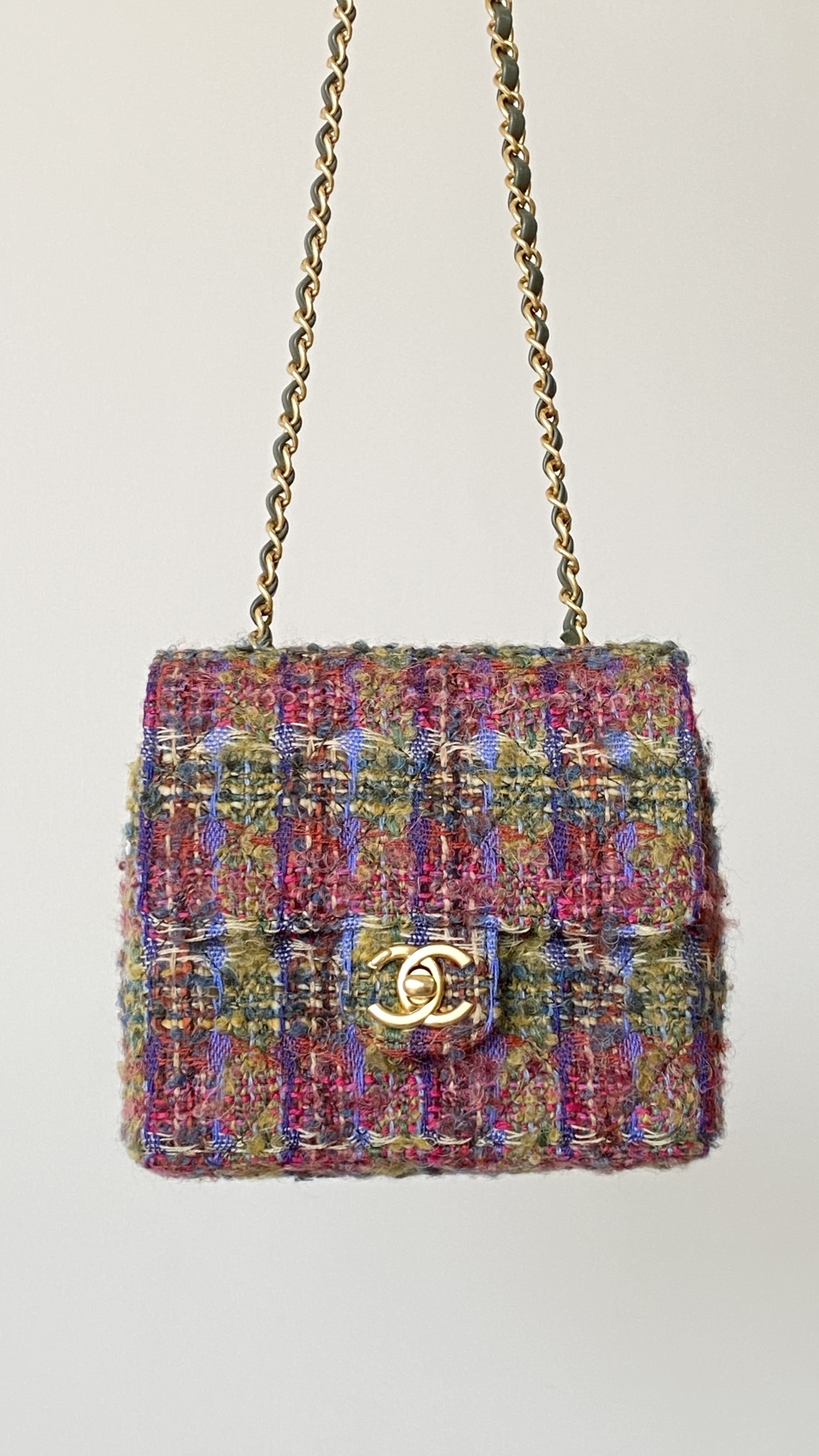 Ch@nel Flap Bag-17*14.5*7.5CM