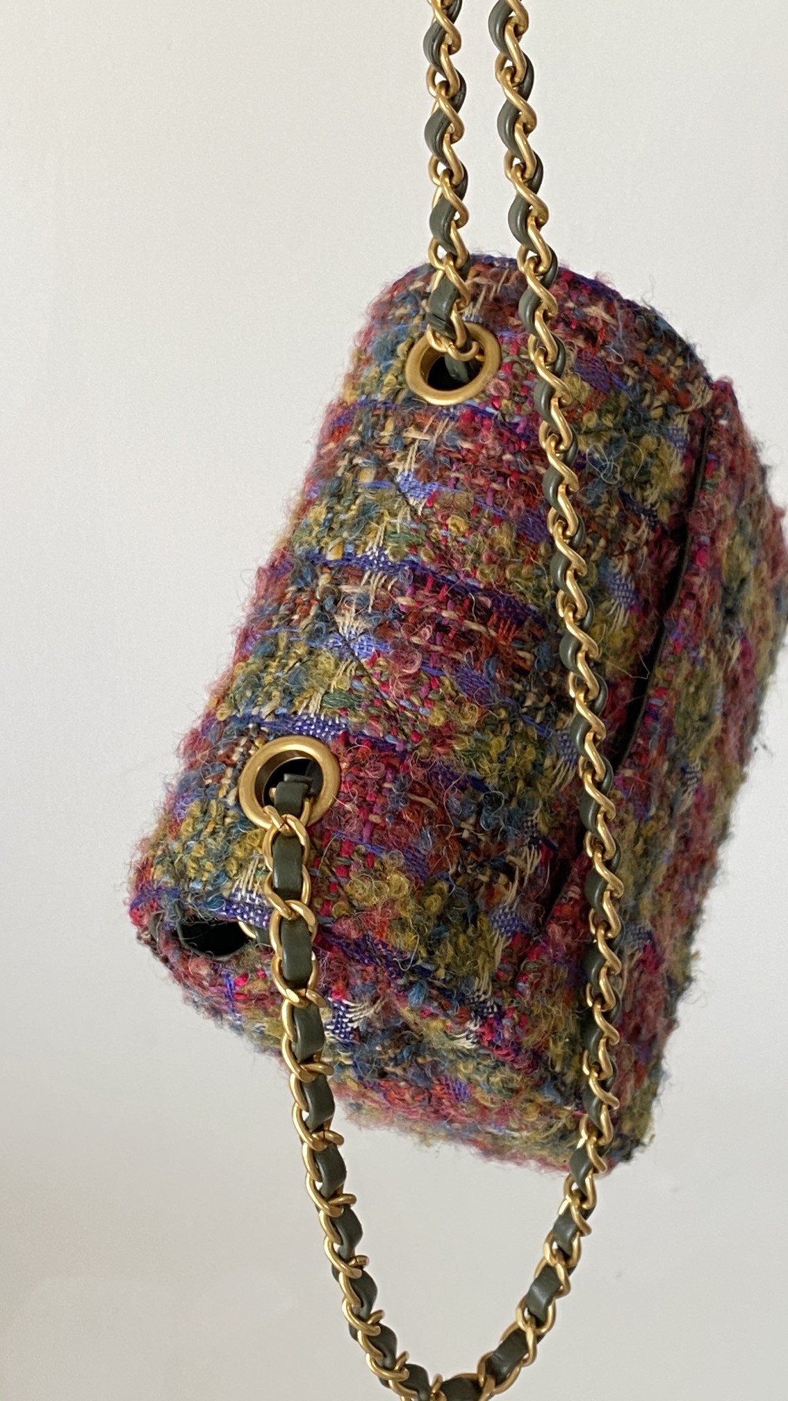 Ch@nel Flap Bag-17*14.5*7.5CM