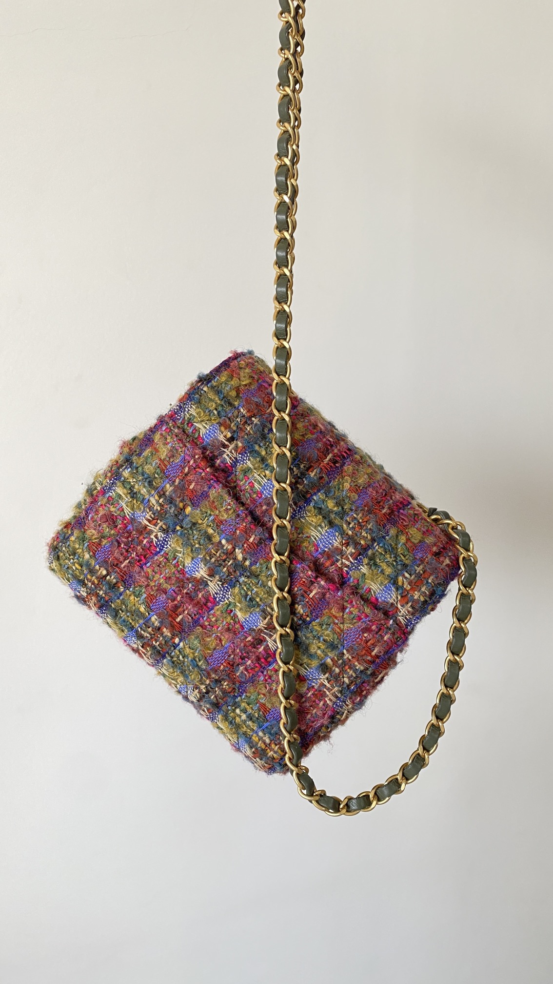 Ch@nel Flap Bag-17*14.5*7.5CM