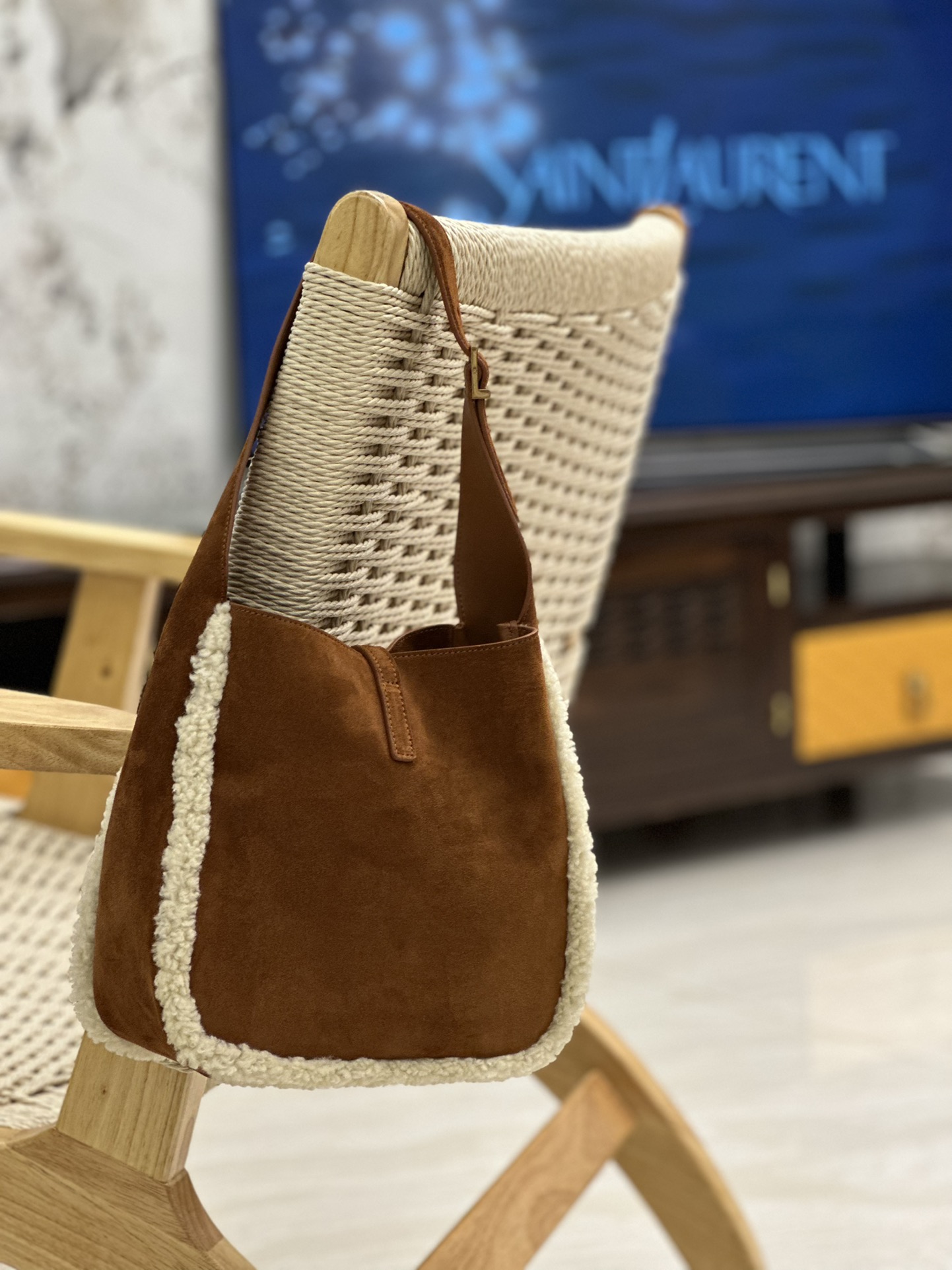 Y*L le5a7 vintage bag-23×22×8.5cm