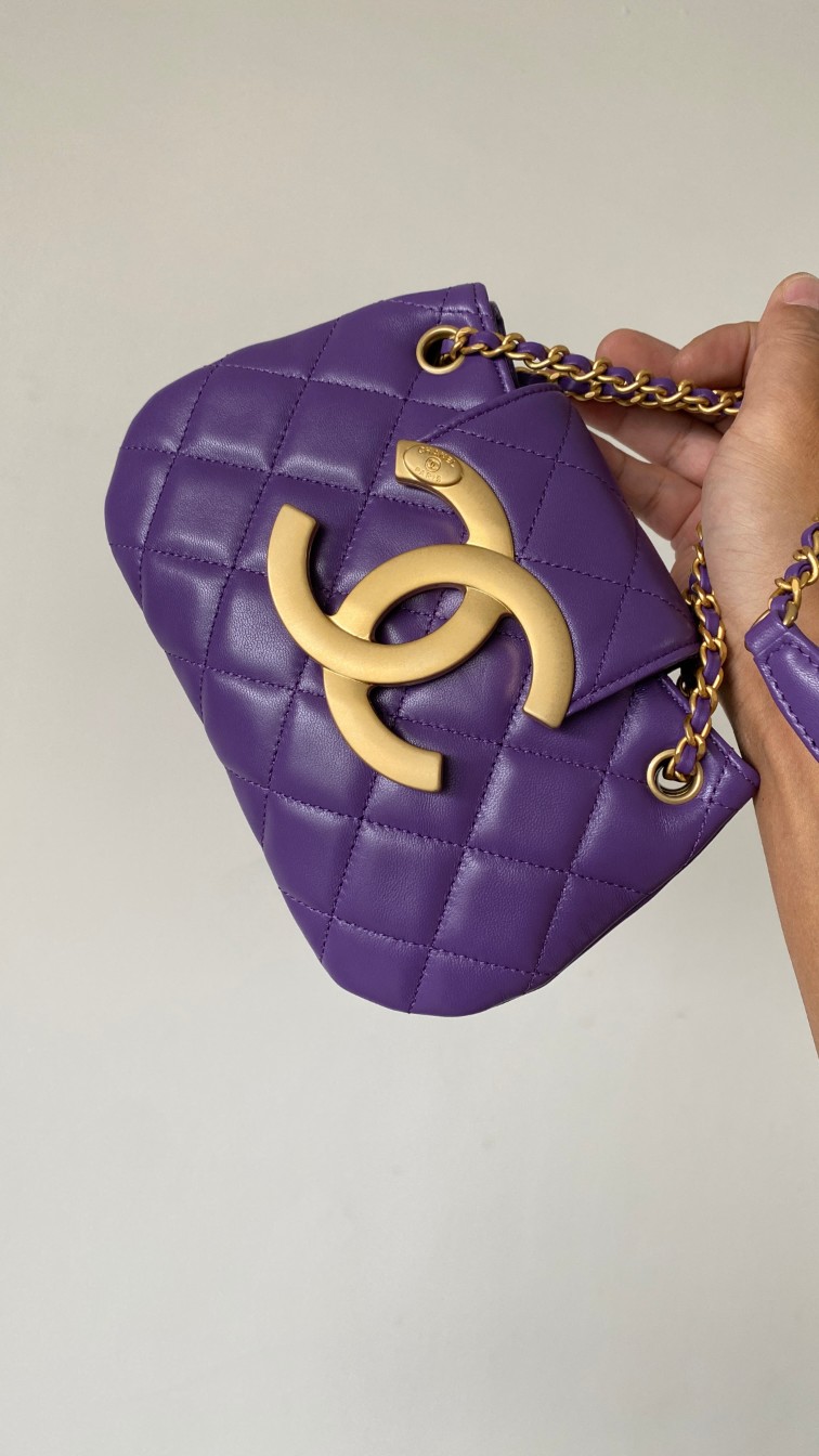 Ch@nel 2024SS Chain Bag-14x21x5CM