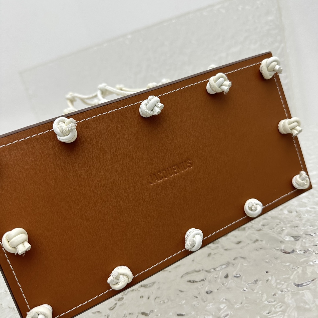 Ja*qvemvs mesh beach tote bag-23*42*11.5cm