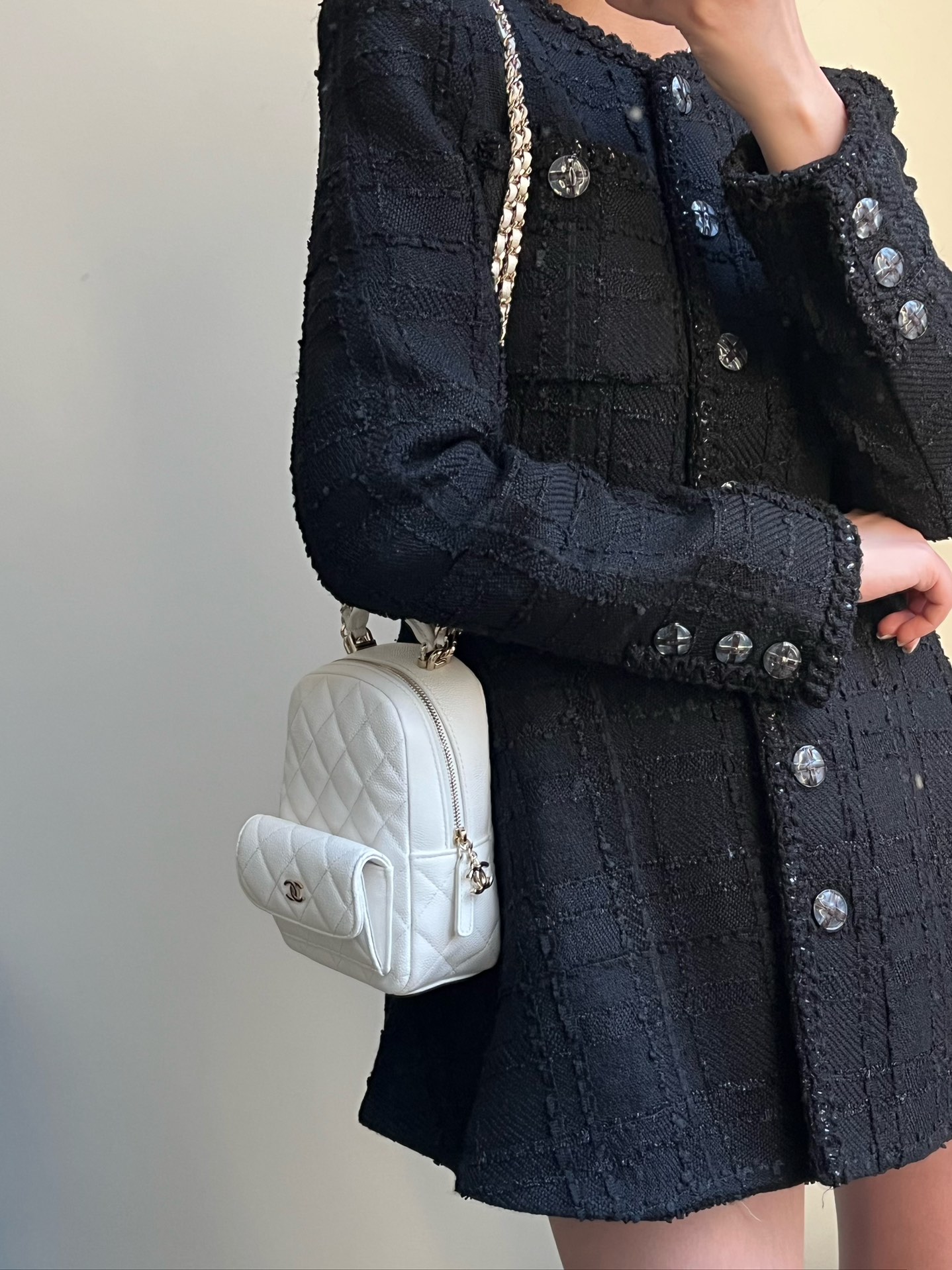 Ch@nel Mini Backpack-22*18*10CM