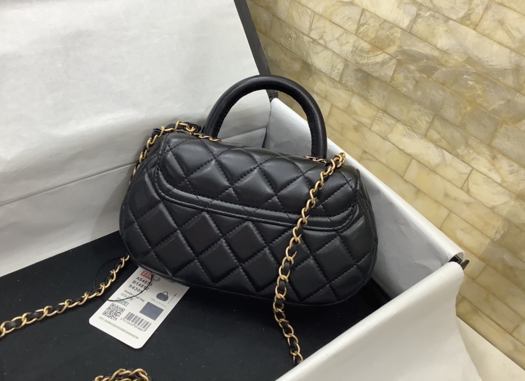 Ch@nel 2024SS Grip Mini Bag-11.5*20.5*5.5CM