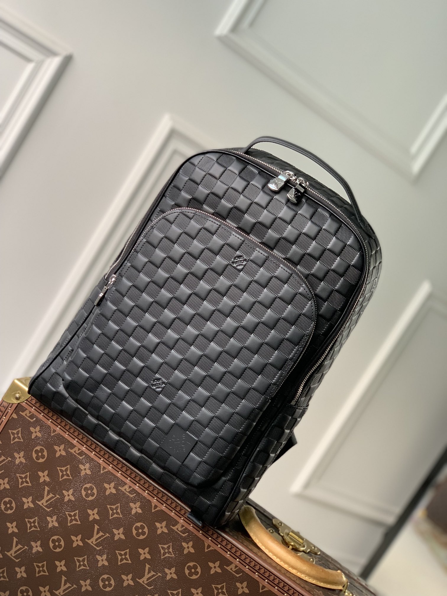 l0*is V*t0n ahx damier infini avenue backpack n4050-40*31*15cm