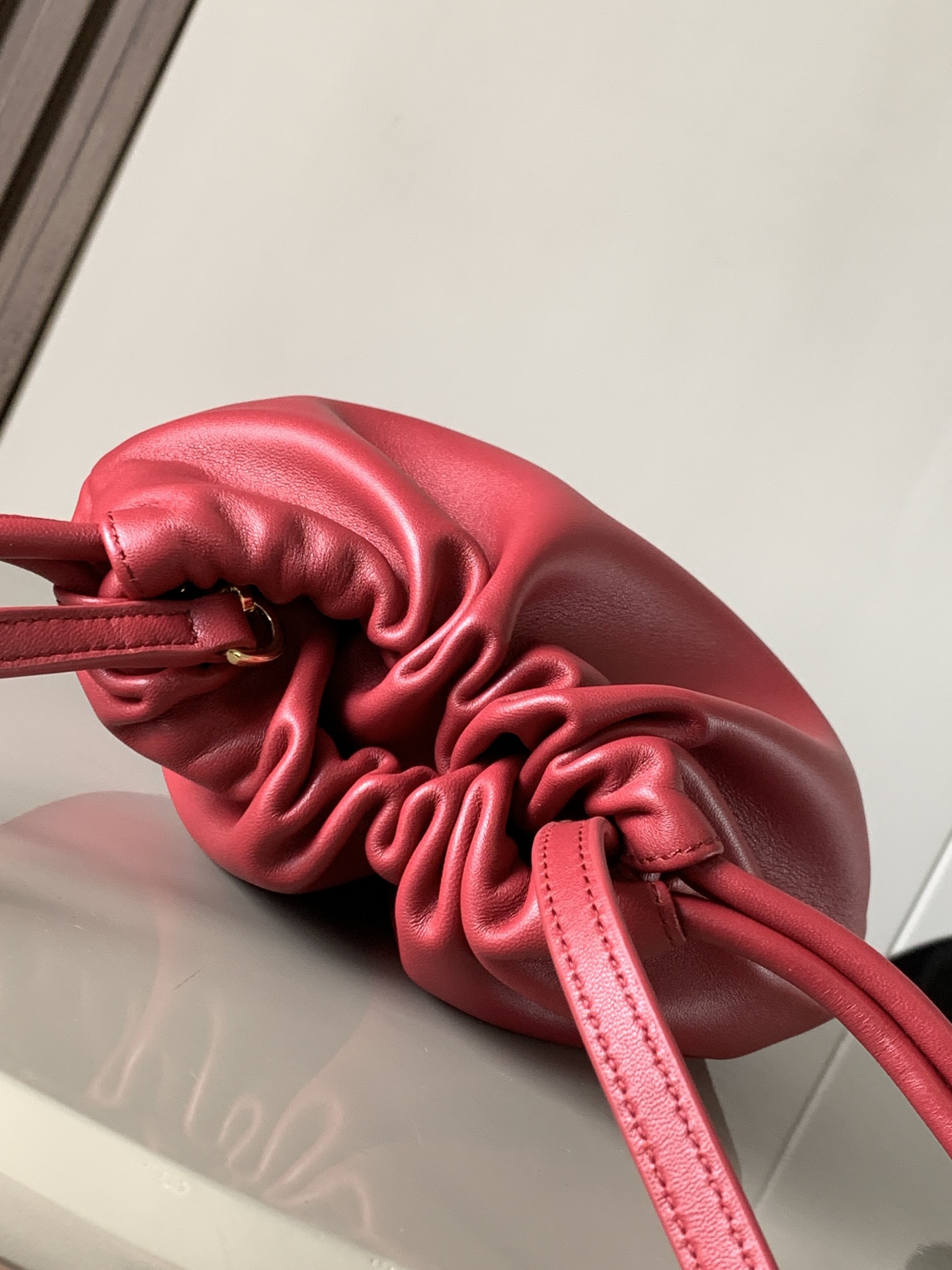 L0ew* mini flamenco purse bag-23*17*5.5cm