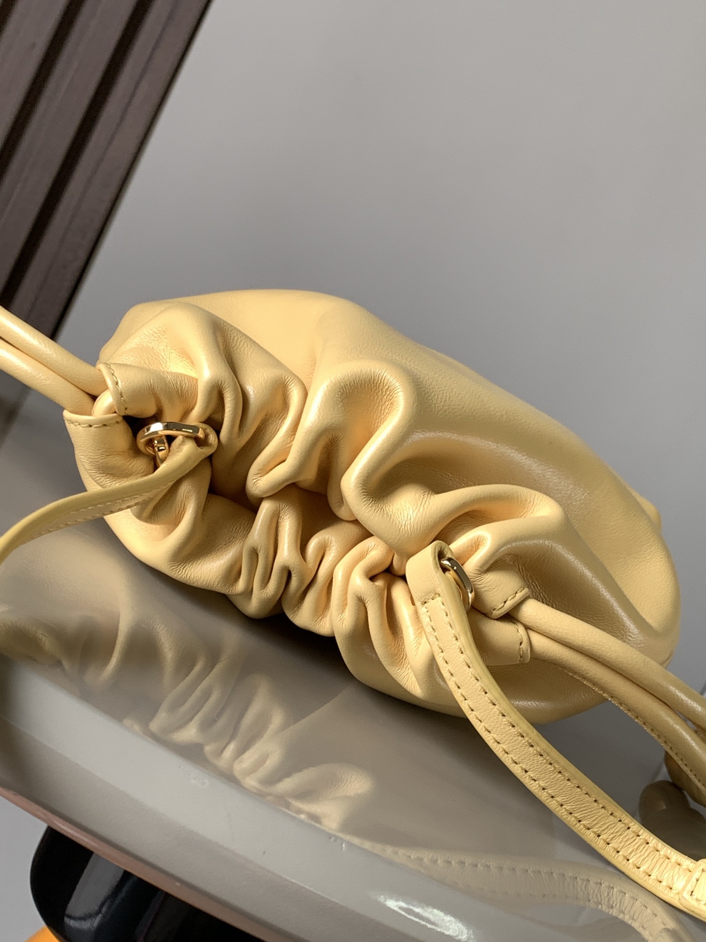 L0ew* mini flamenco purse bag-23*17*5.5cm