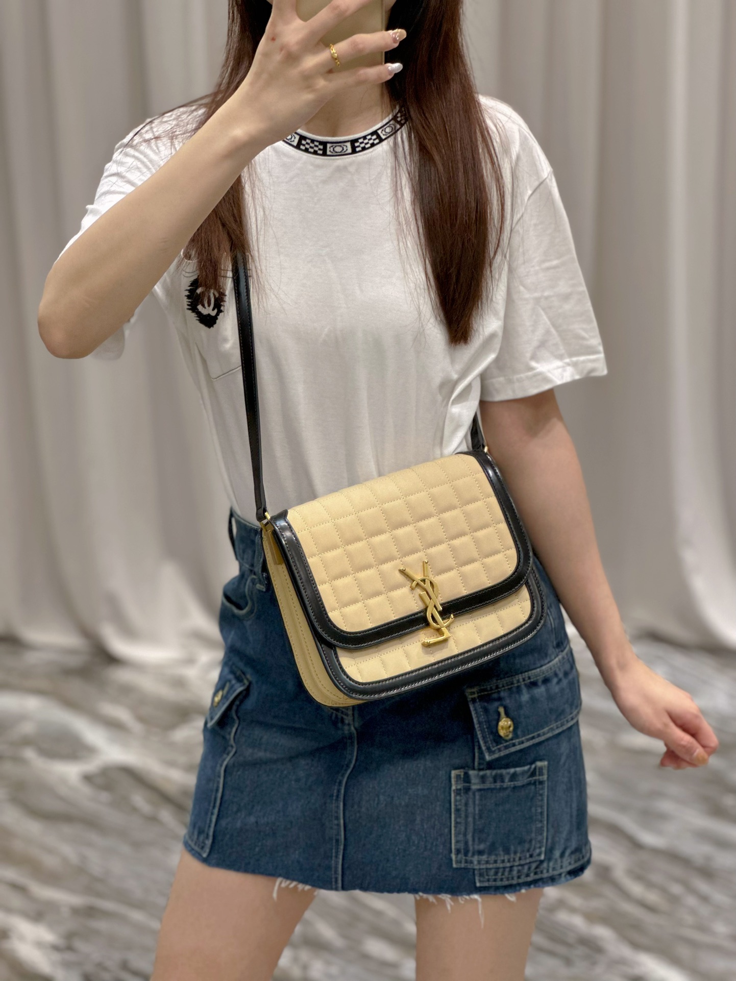 Y*L solferino box bag-23×16×6cm