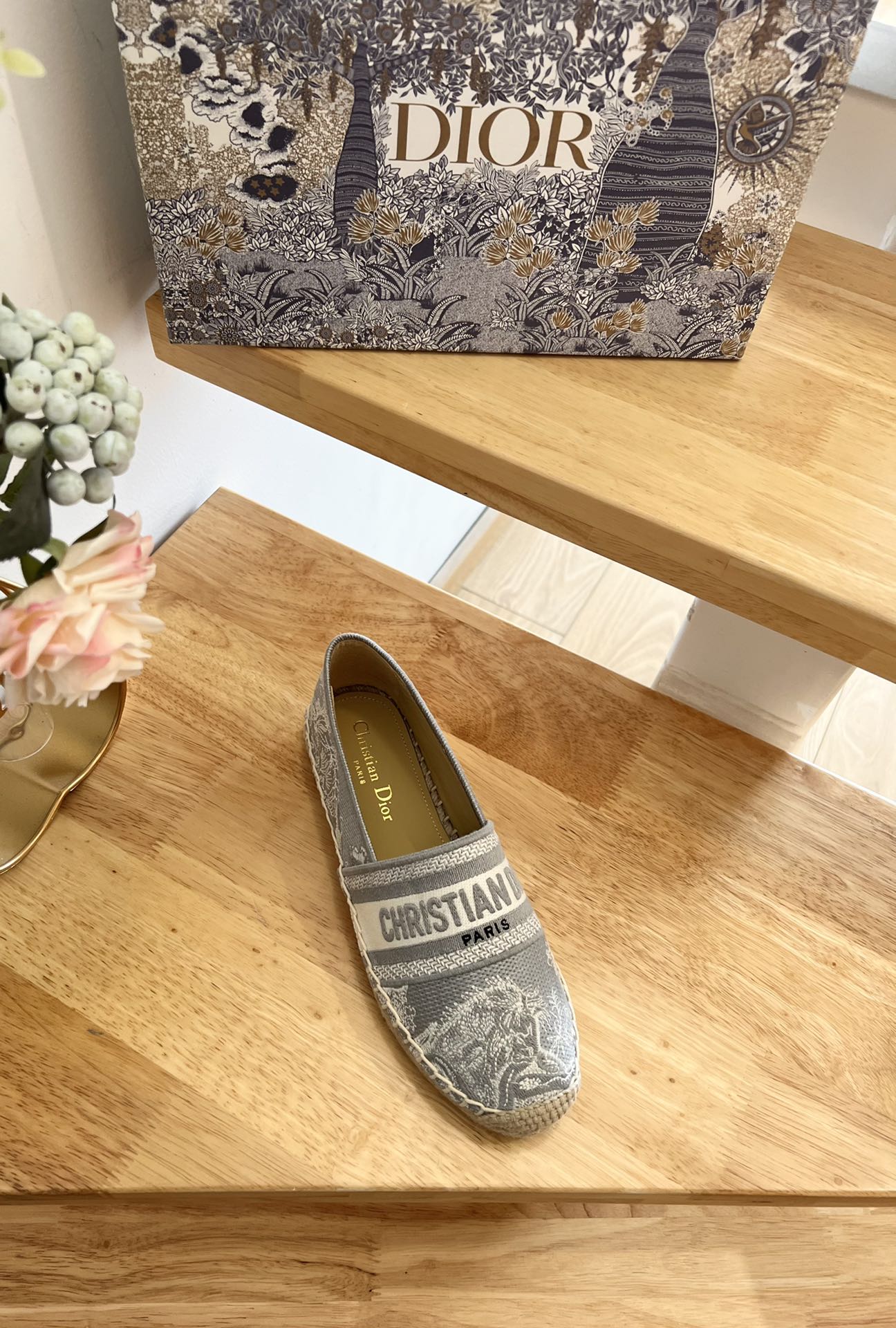 D*or oblique espadrilles