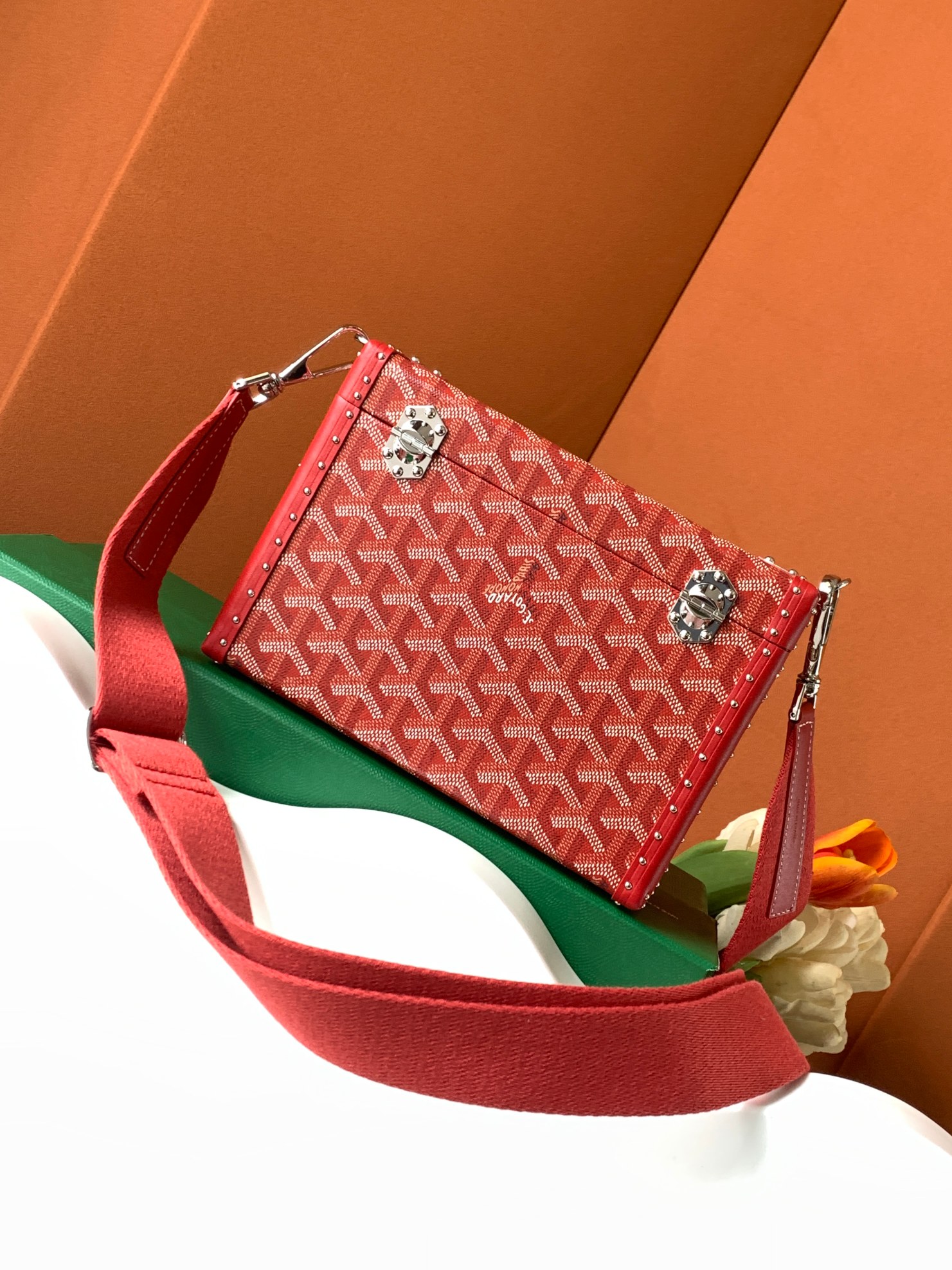 Go*ard cassette bag-21*15*6.5cm