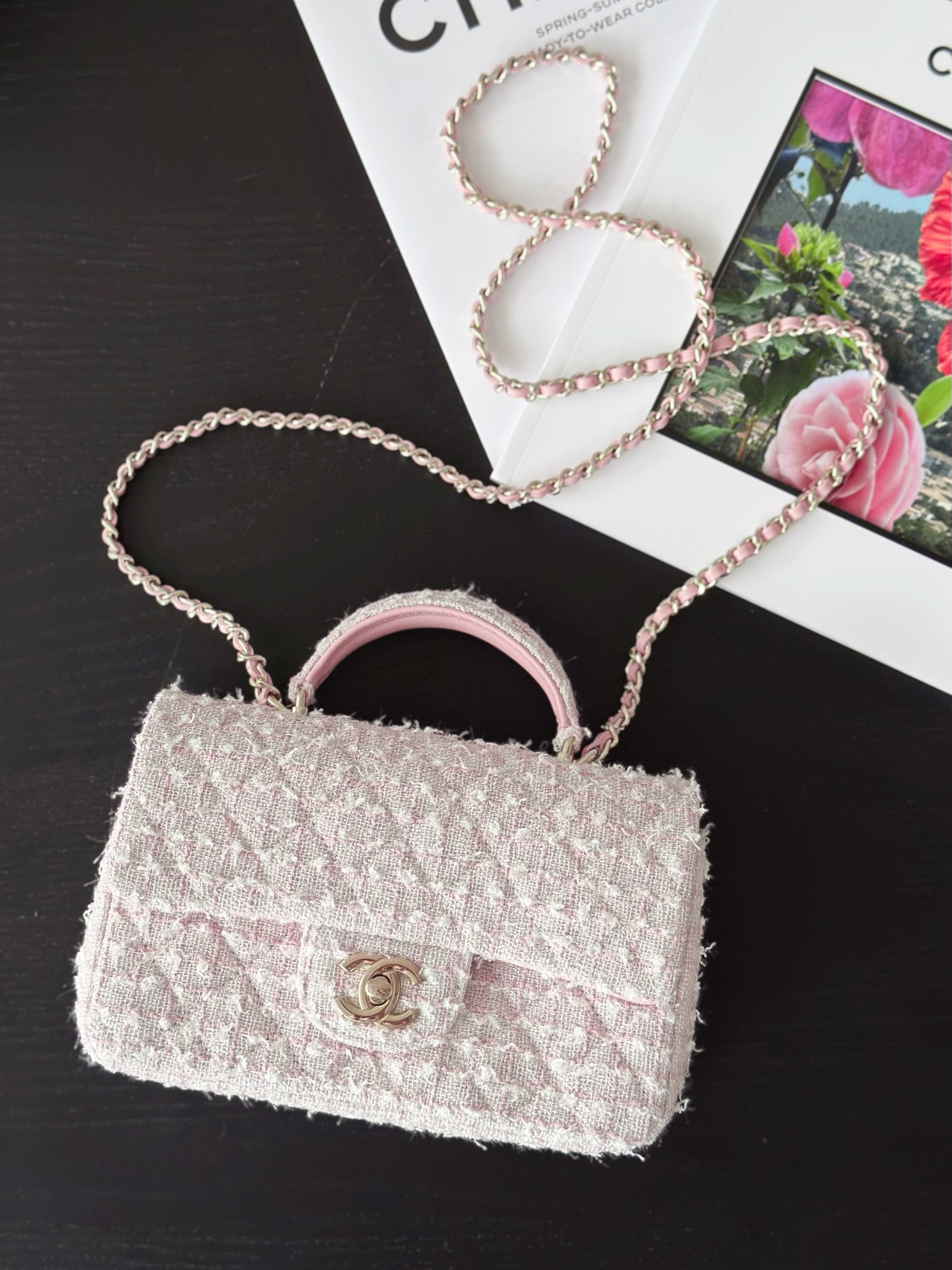 Ch@Nel Flap Bag-20*12*6CM