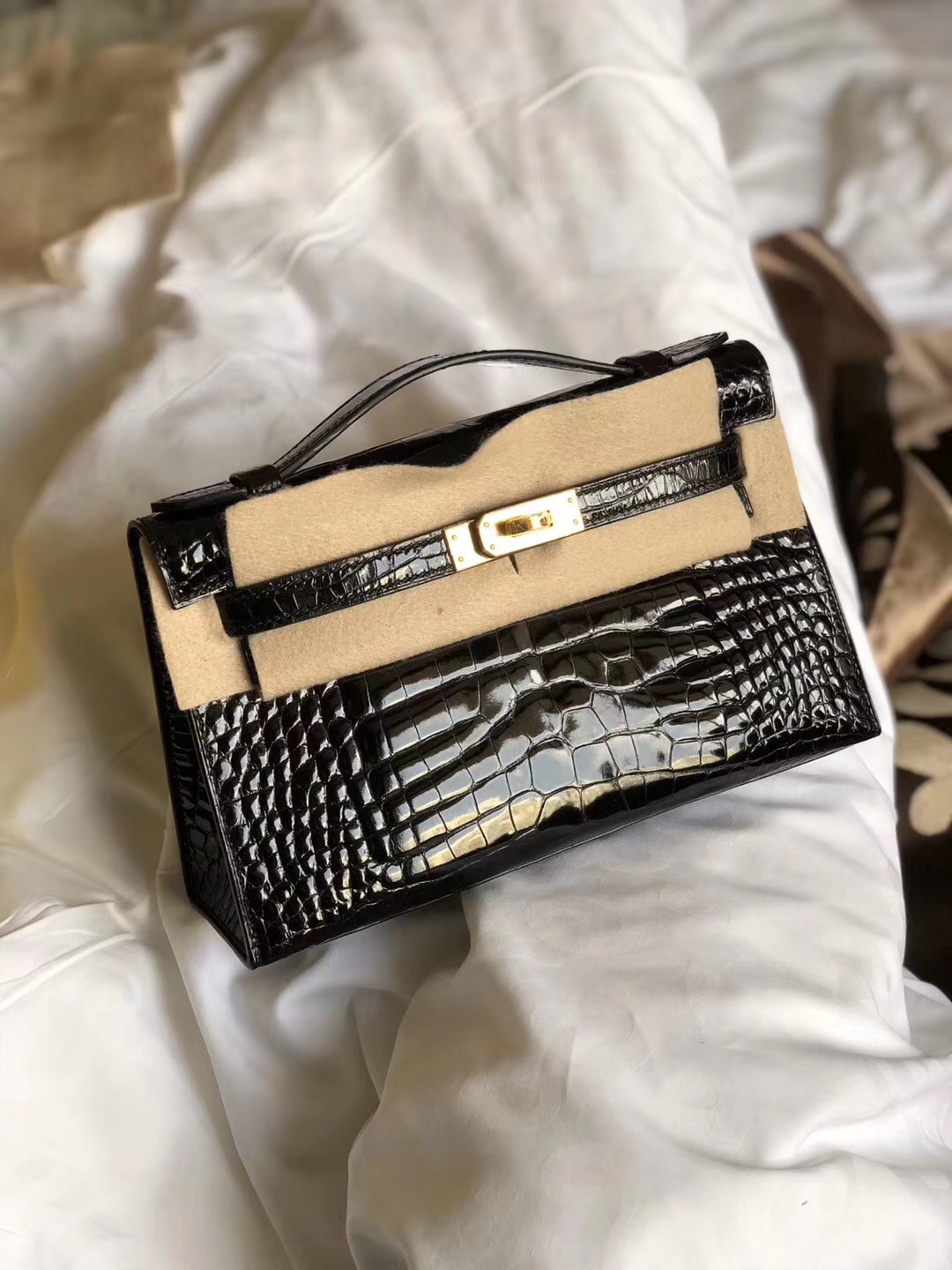 H**mes mini kelly pochette-22cm