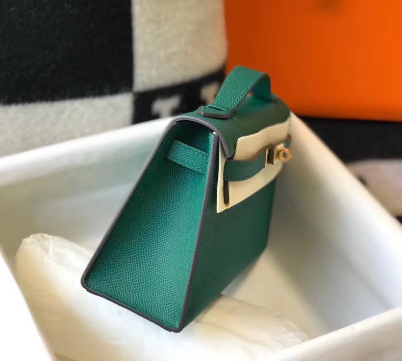 H**mes mini kelly pochette-epsom leather-22cm