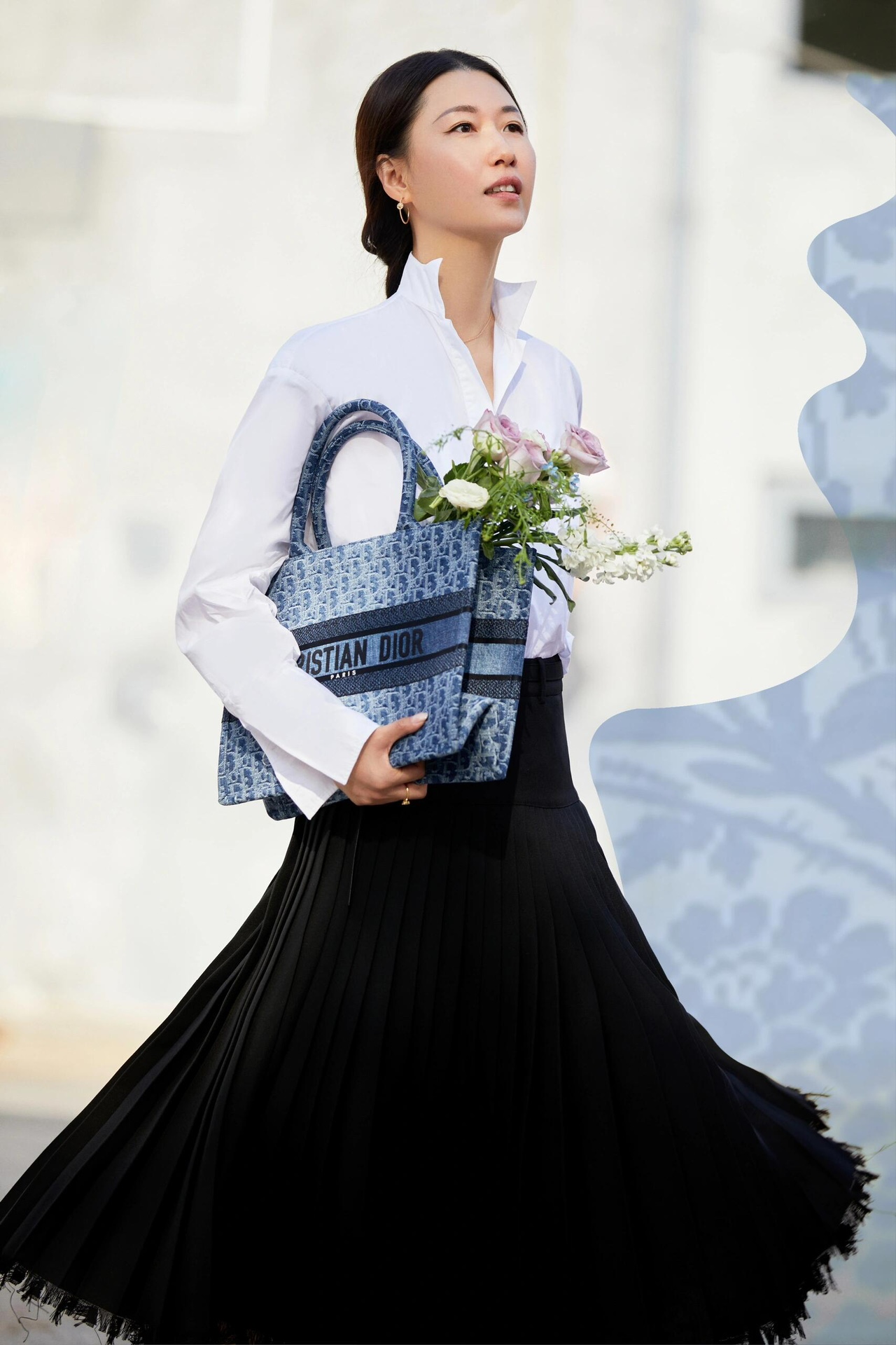 D*or small book tote-36*16*28cm