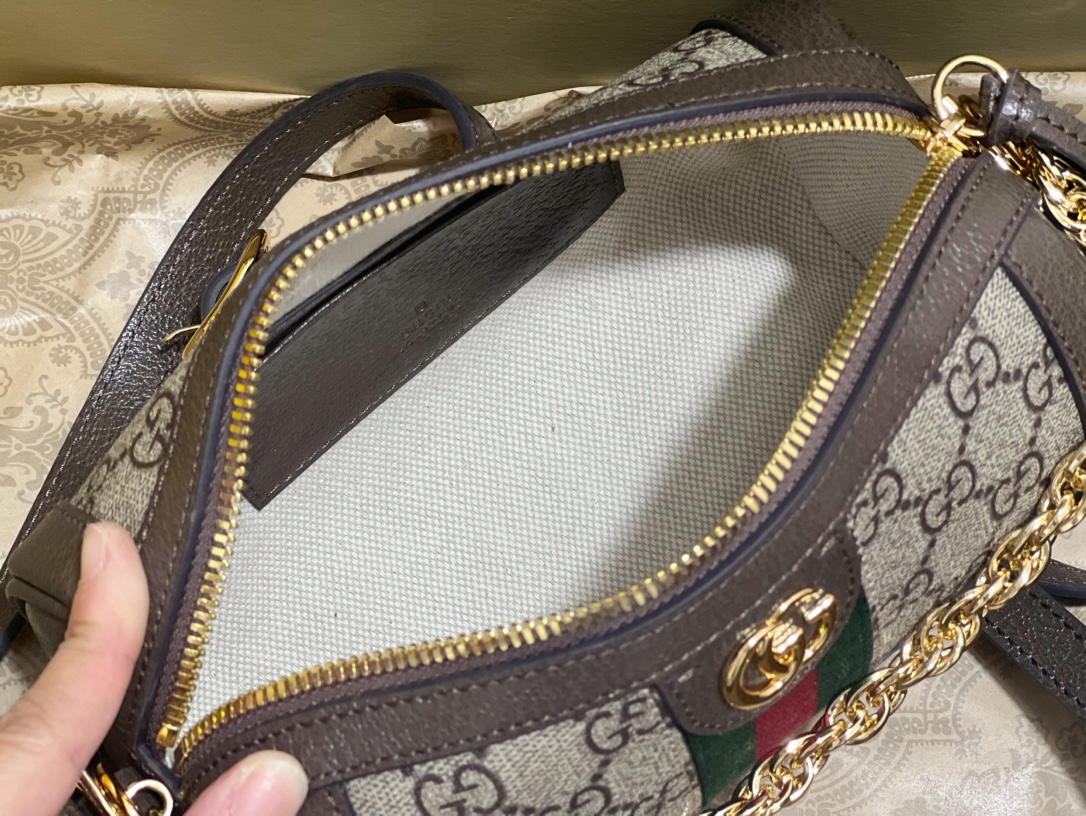 G*u*i ophidia mini shoulder bag-18.5*10*10cm