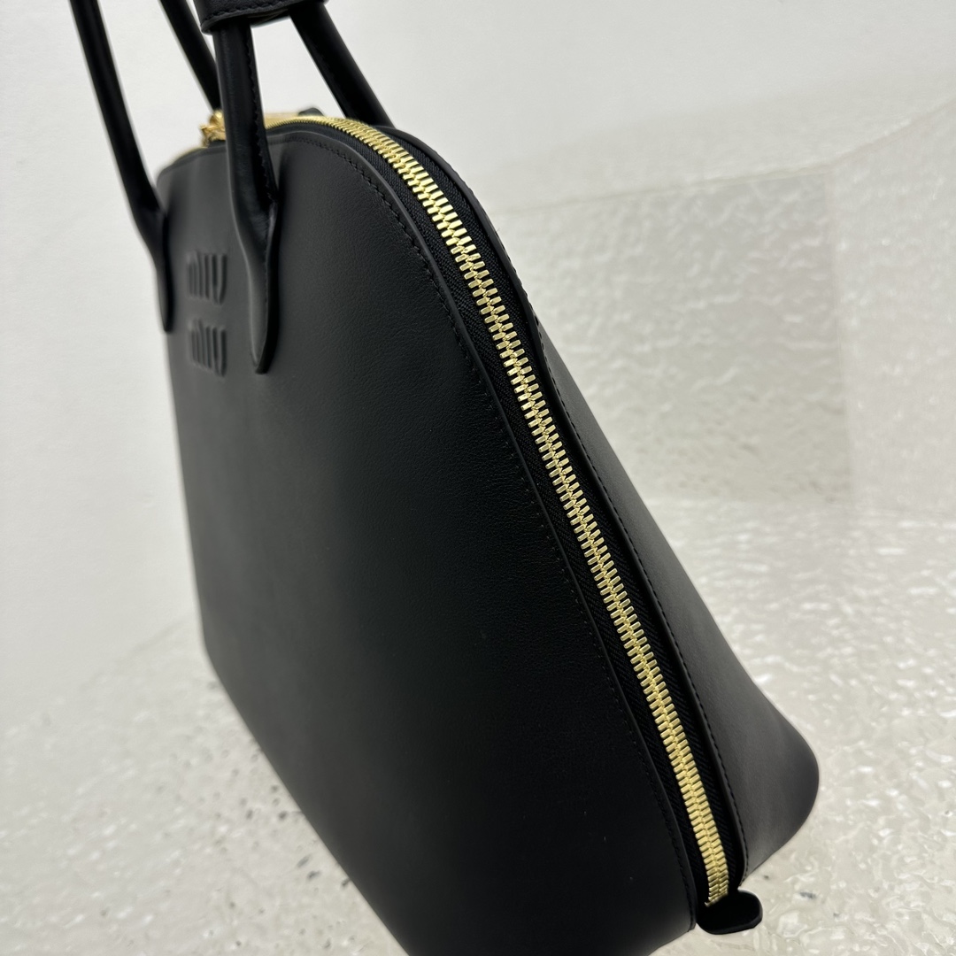 M*um*u casual style plain leather elegant style bridal logo-39*17*28cm