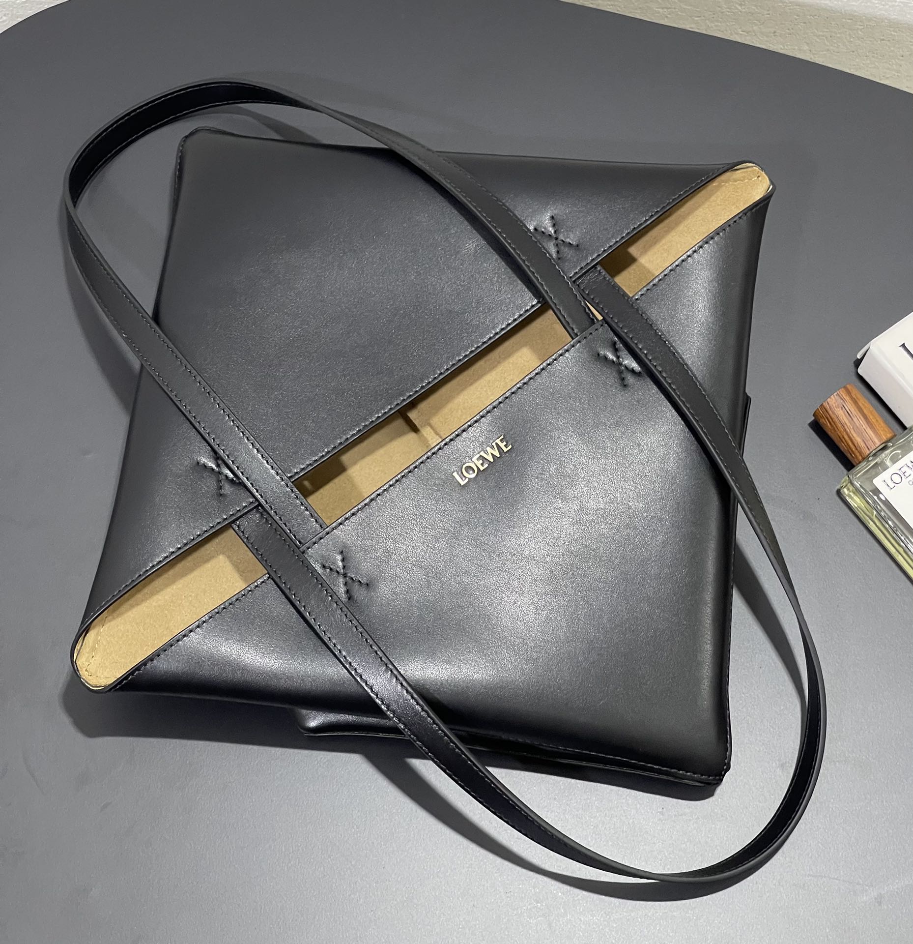 Puzzle Fold Tote Bag -25.5*14.5*31.5CＭ