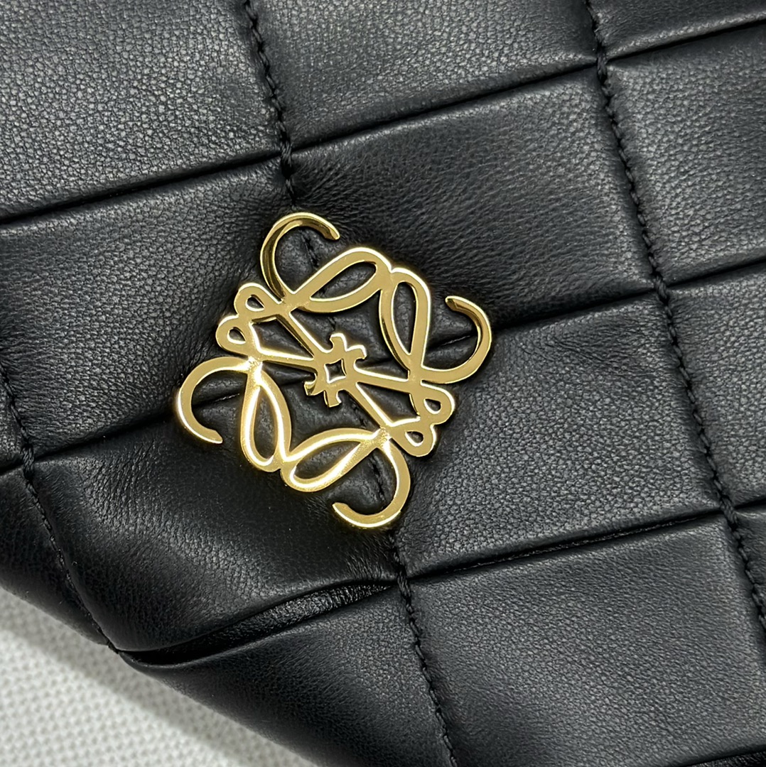 L0ew* puffer goya bag-20*6*13cm