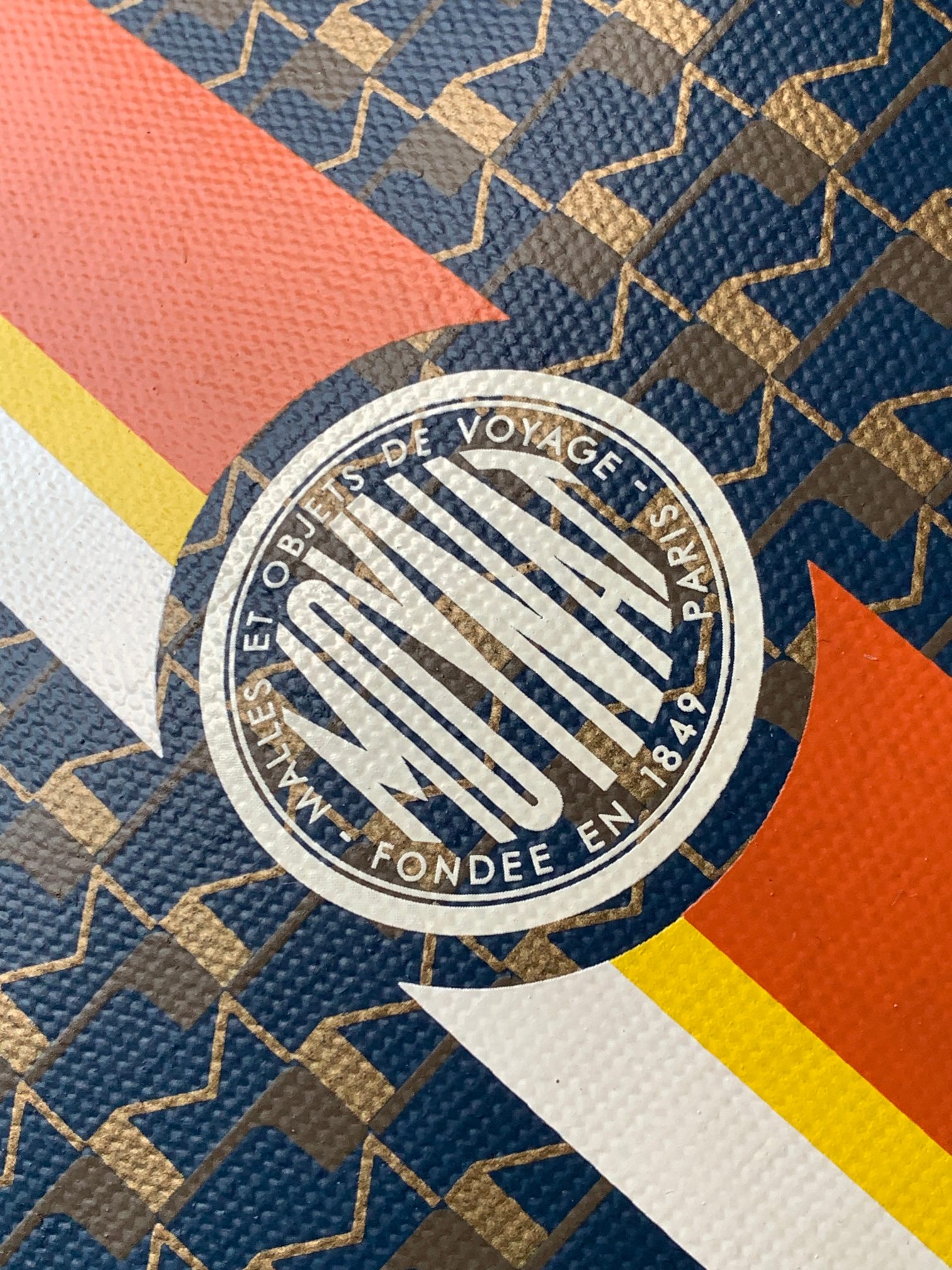 Go*ard canvas 1920 tote-45x13.5x27cm