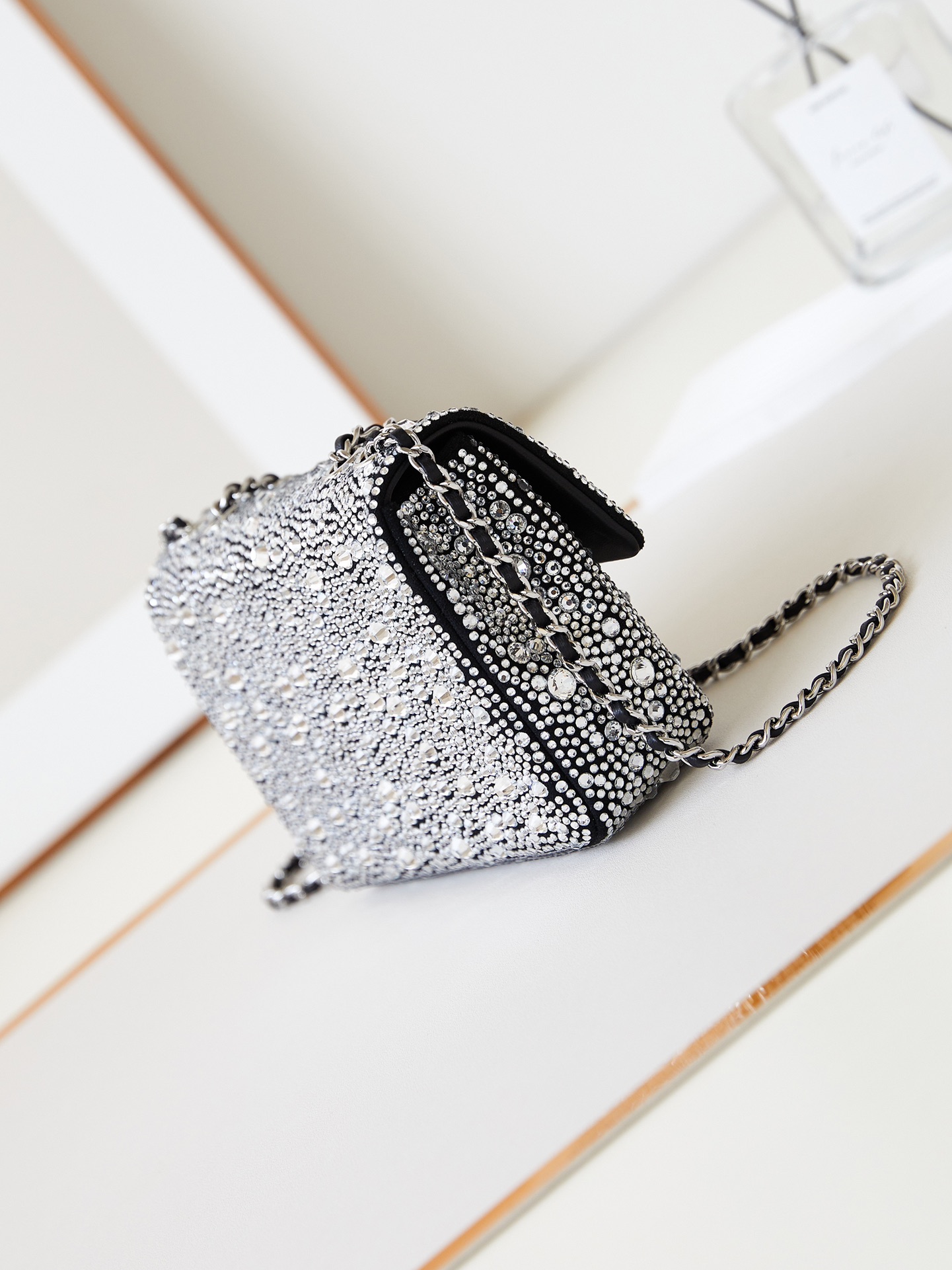 Ch@nel Flap Bag-12.5*17*5CM