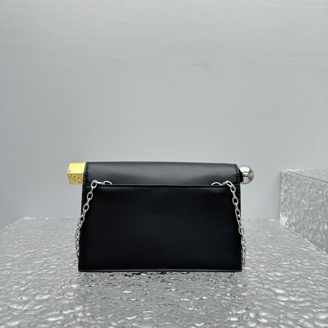 Ja*qvemvs pochette rond bag-20*7*14cm