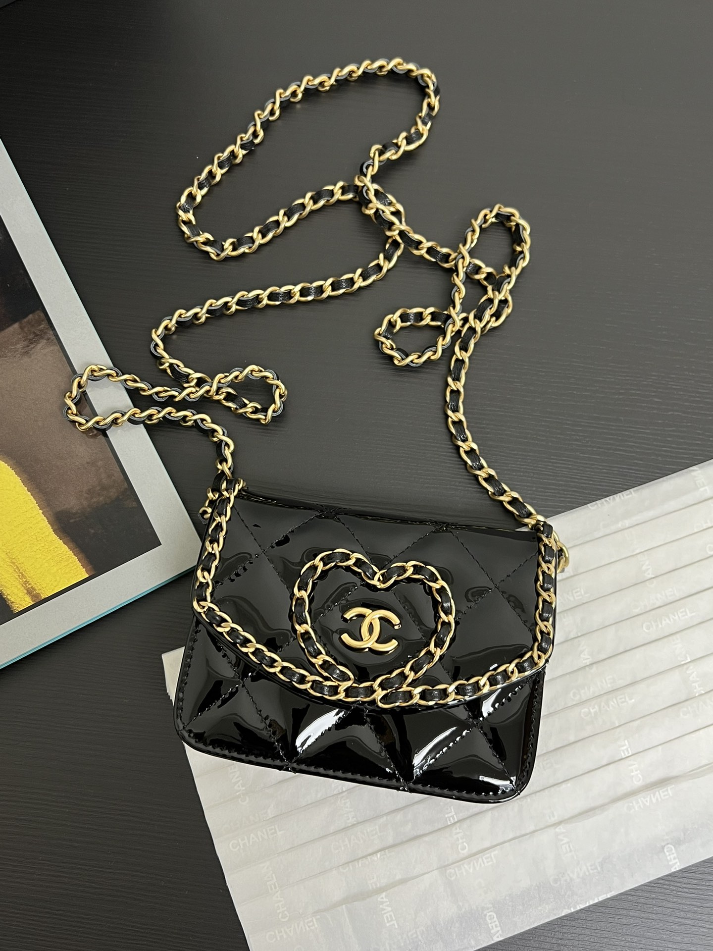 Ch@Nel Chain Bag-12.5*9*3CM