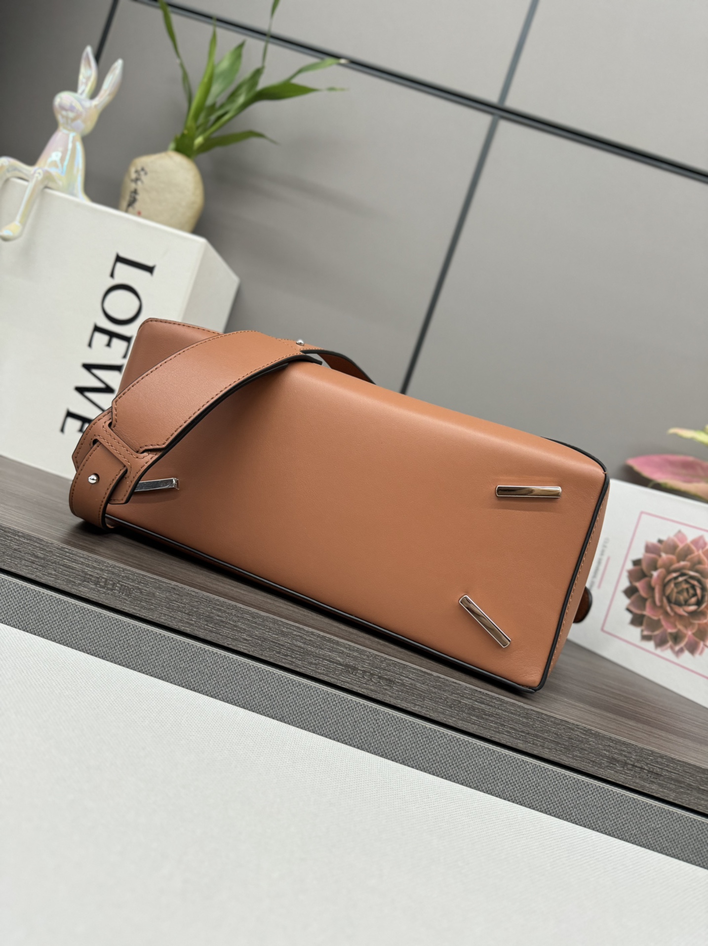 L0ew* puzzle bag-33*14.7*21.5cm