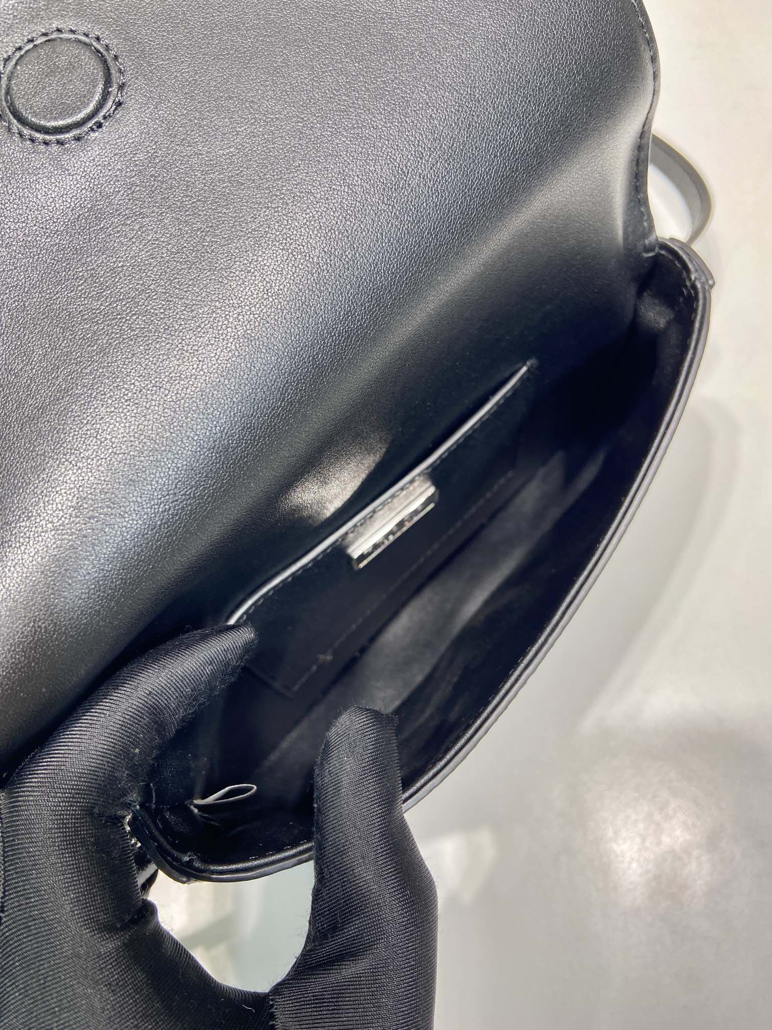 Pra*a shoulder 2vd061 bag-18*12.5*2.5cm