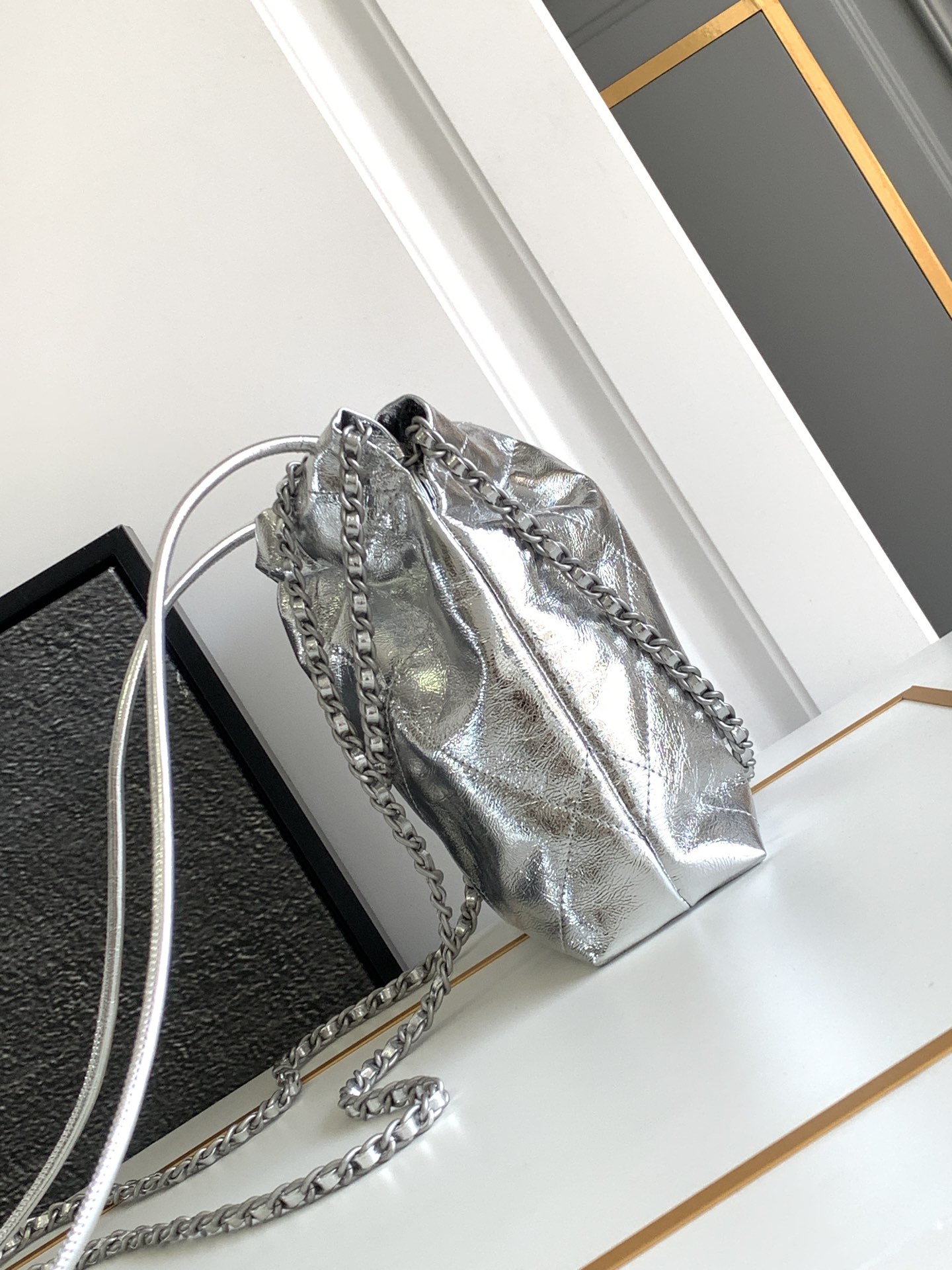 Ch@nel Mini 2024SS Handbags-19*20*6CM