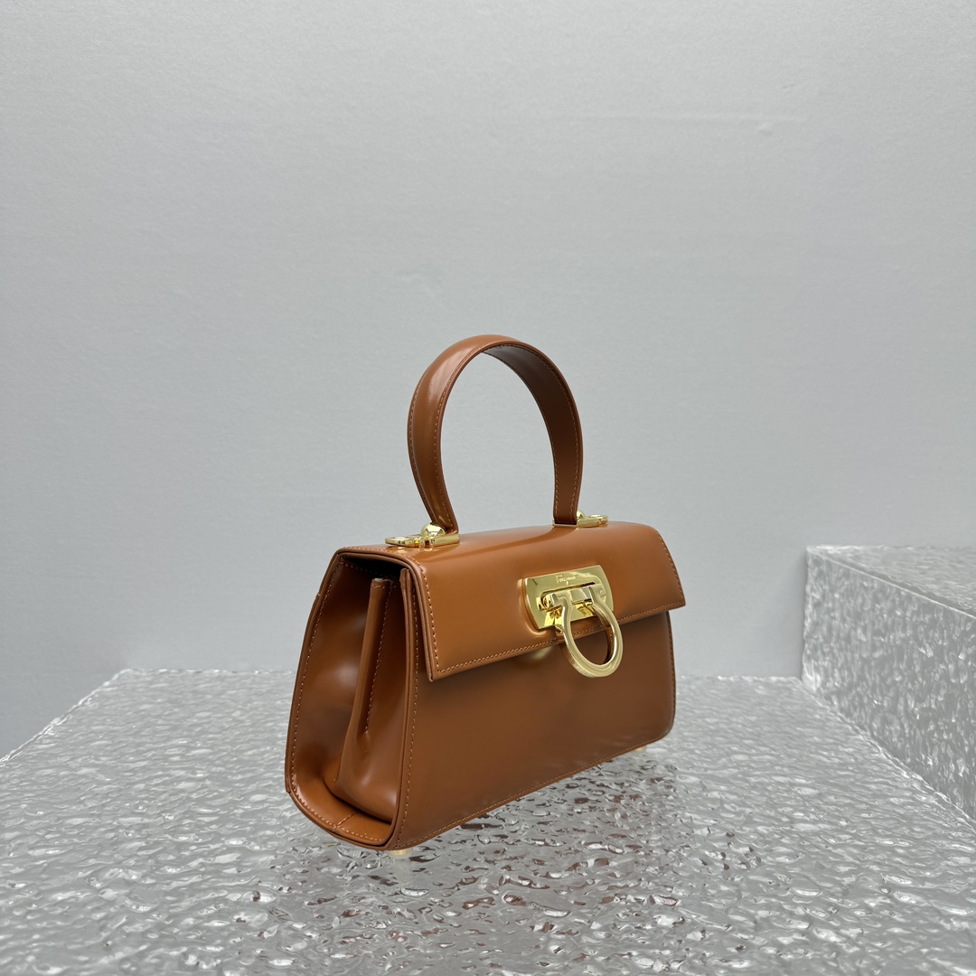 Ferragamo Top-handle Bag-21*13*8.5CM