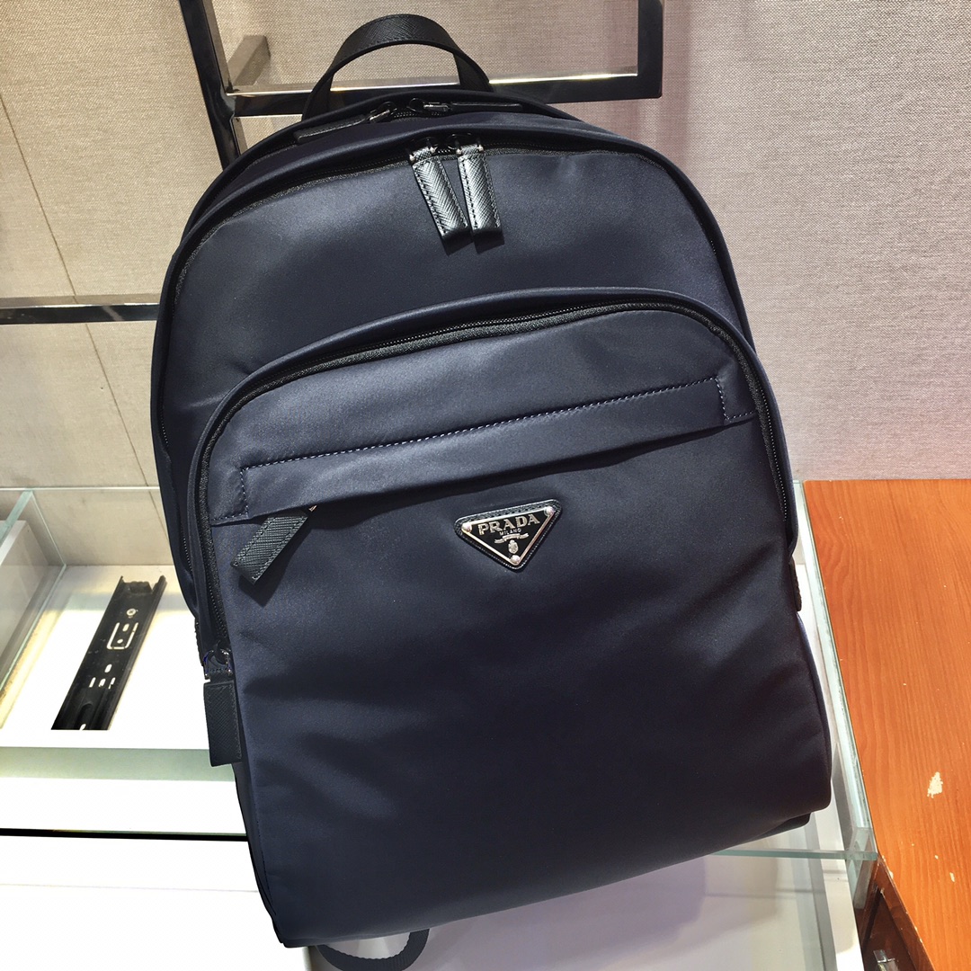 Pra*a saffiano backpack-2vz048-31*43.5*20cm