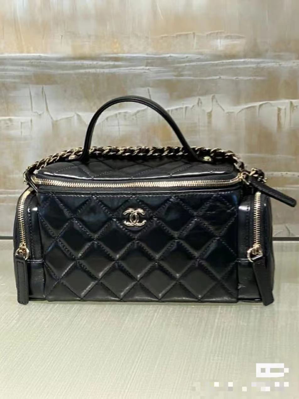 Ch@nel Cosmetic Bag-23x12x10CM