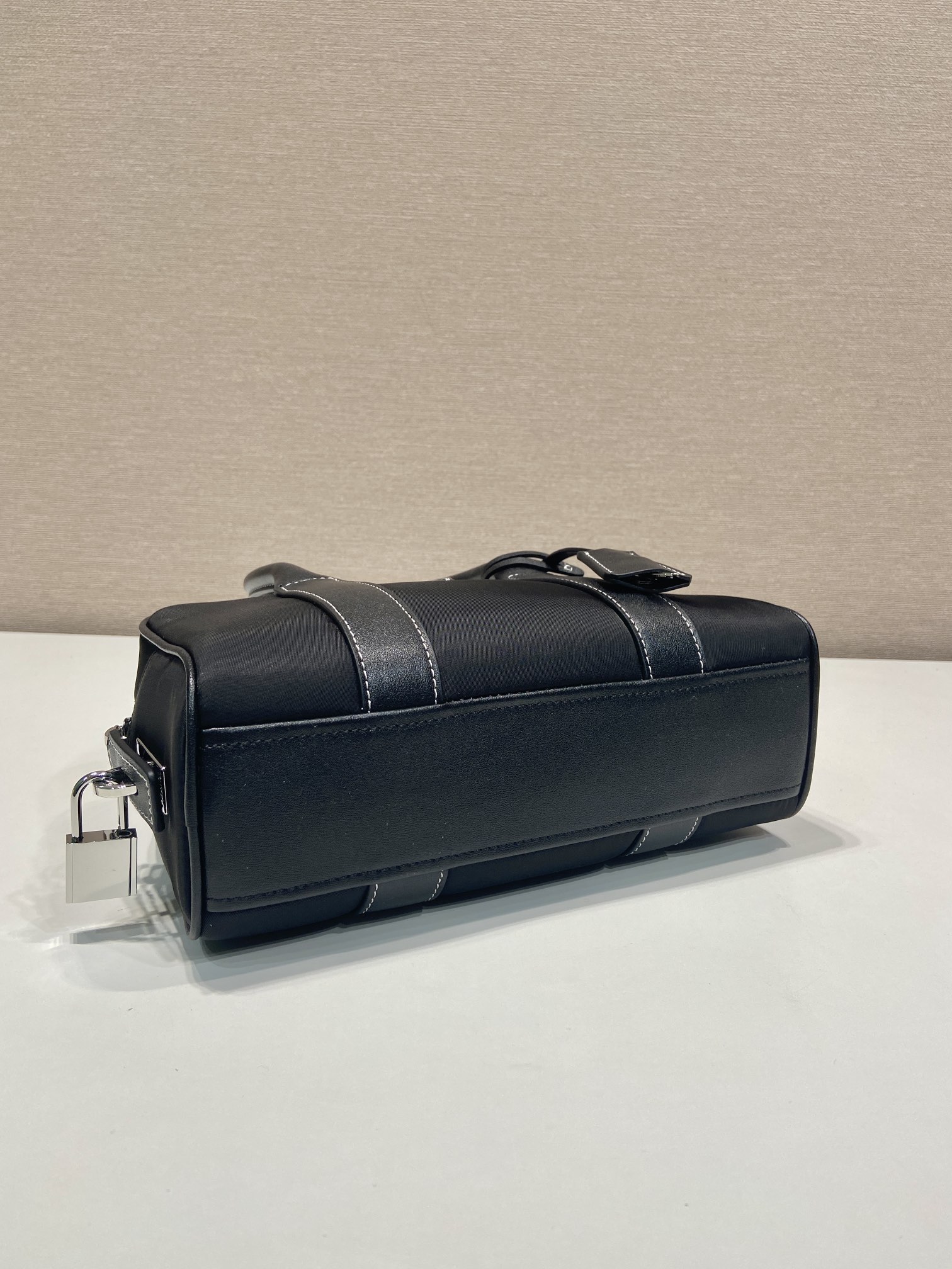 Pra*a 1bg846 vintage tote bag-24*15*5cm