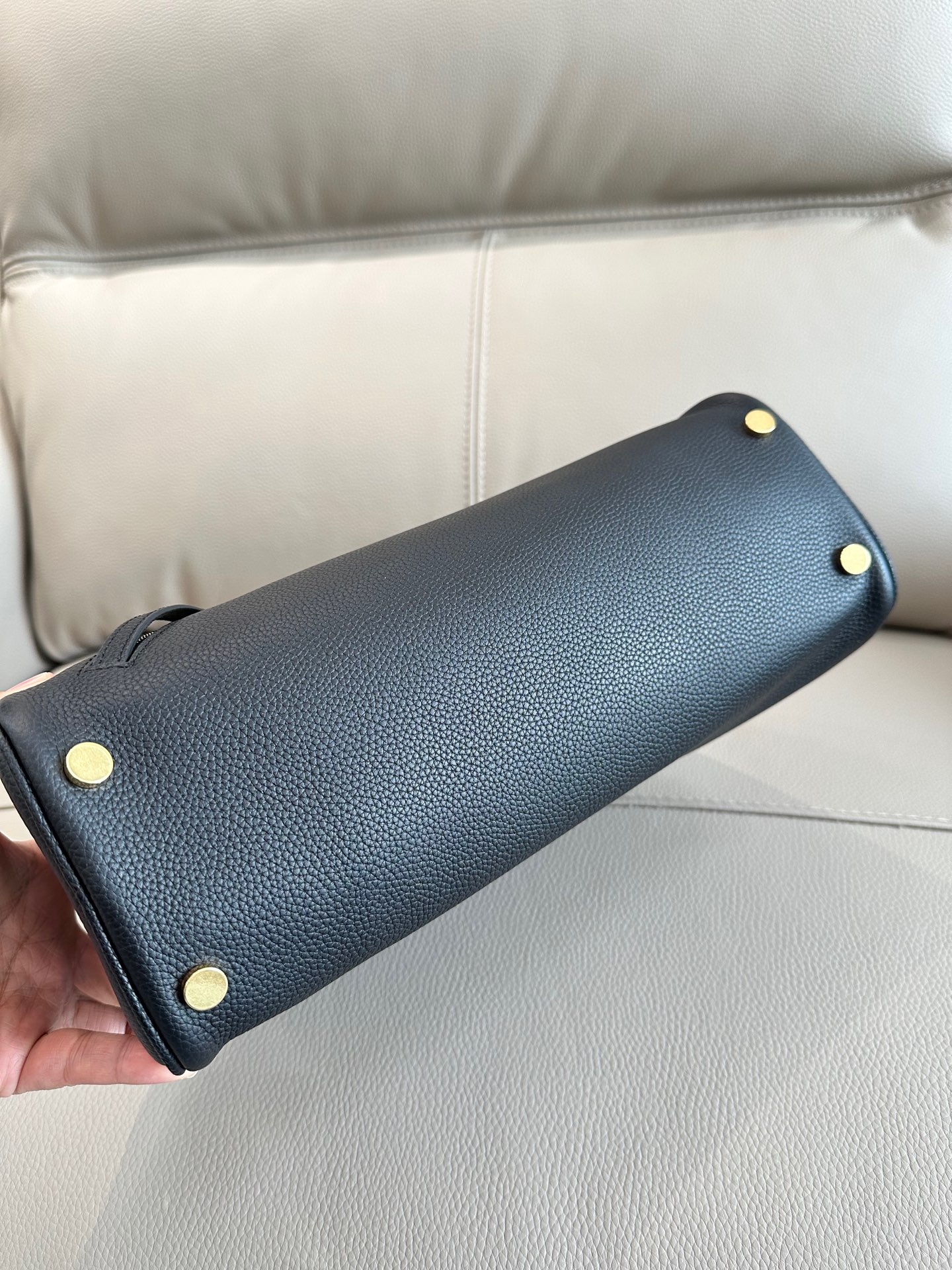 Bv*b*rry black small shield twin bowling bag-32*12.5*19.5cm