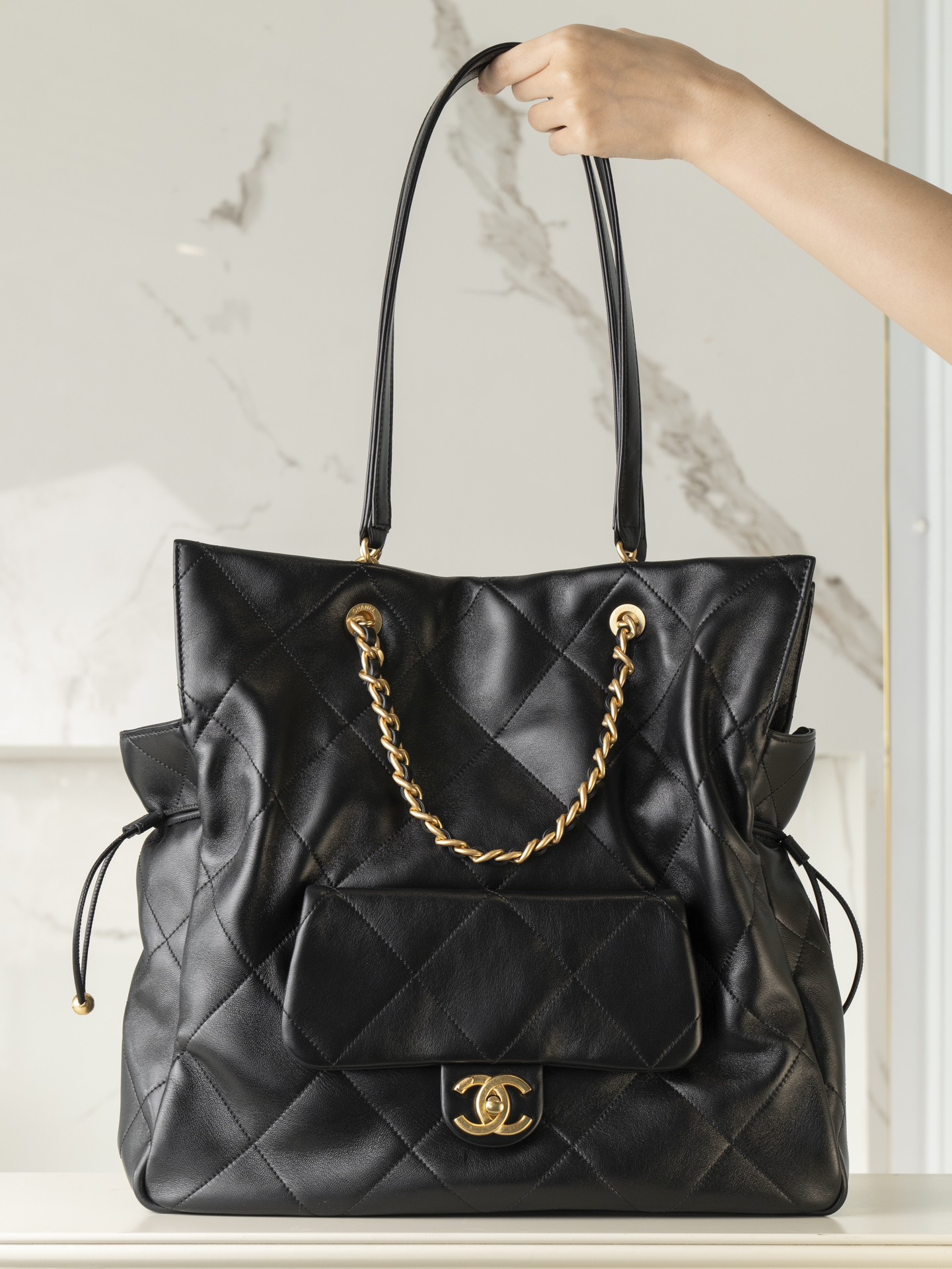 Ch@nel Tote Bag-36*34*12CM