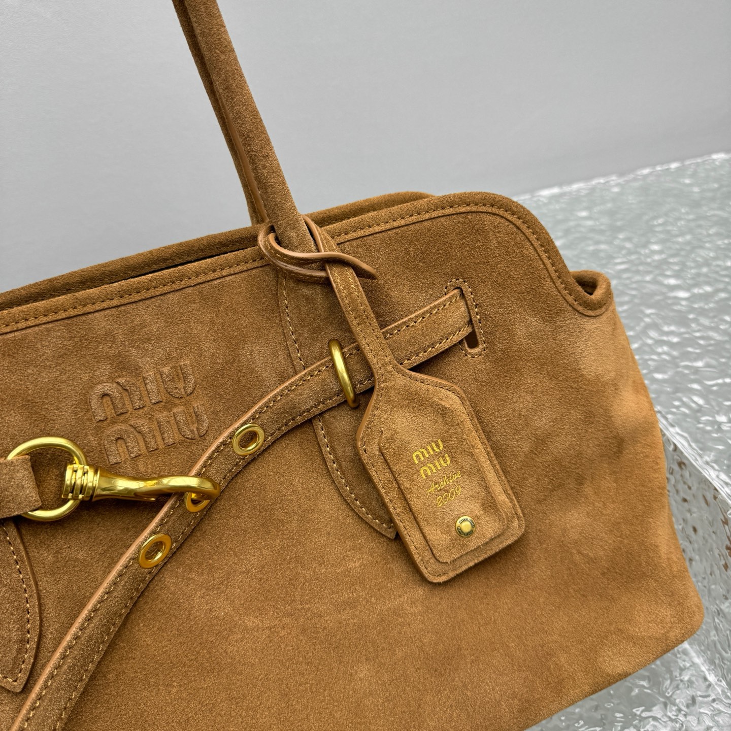 M1um1u nappa bag-44.5*24cm