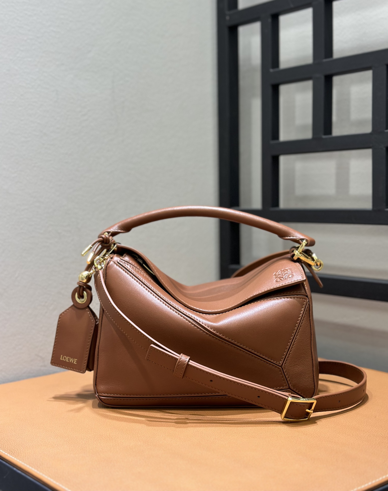 Lowee Puzzle Edge Bag-24*10.5*16.5CＭ