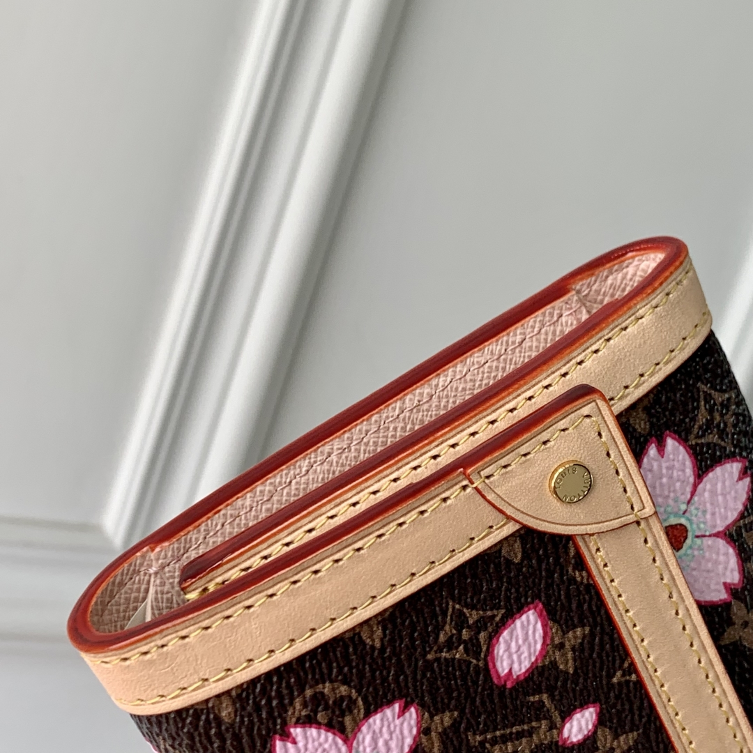 l0vis Vvtt0n x murakam wallet-12 x 9.5 x 2.5cm