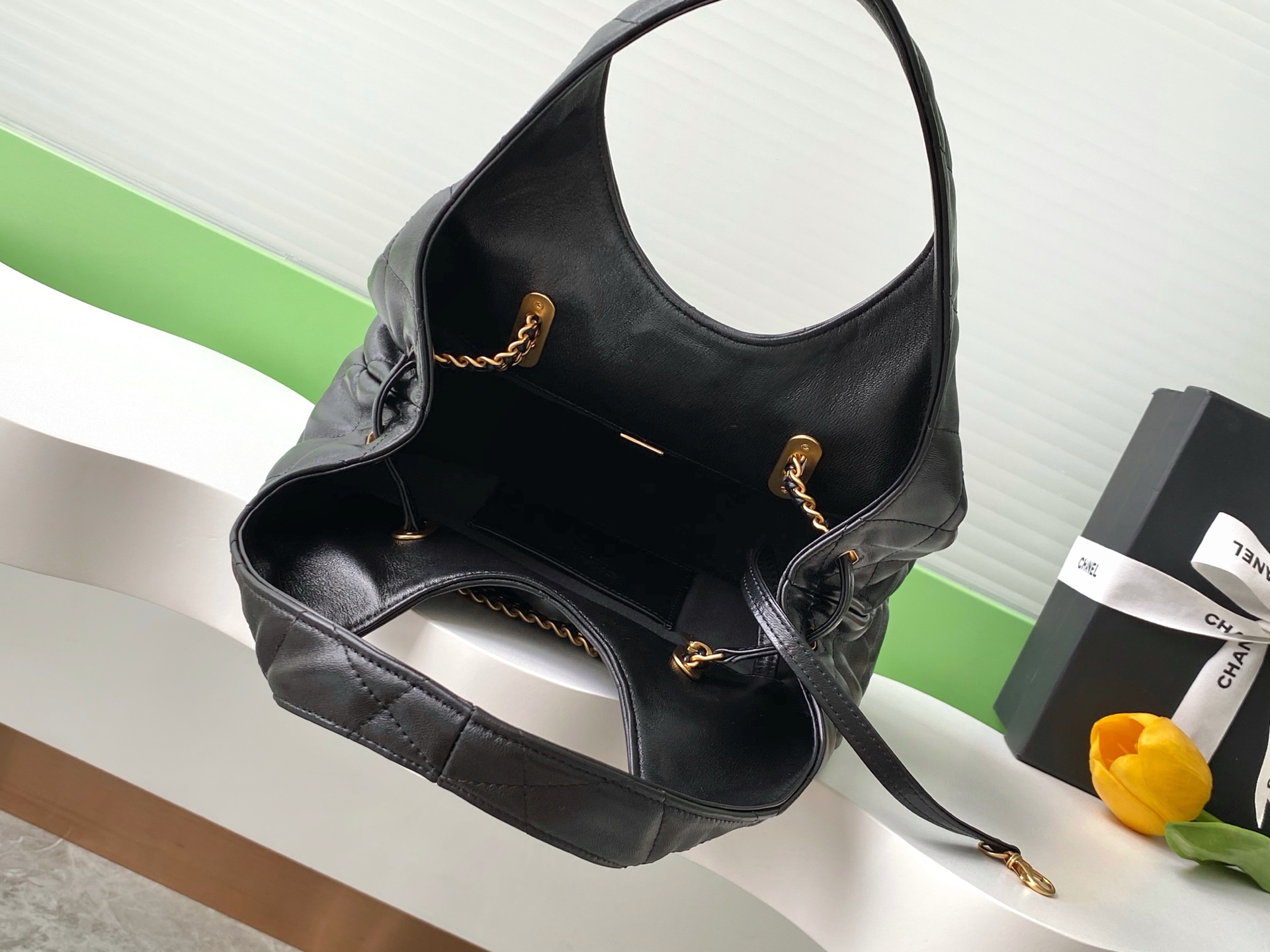 Ch@nel 2025SS Hobo Handbags-AS5411-25*20*13CM