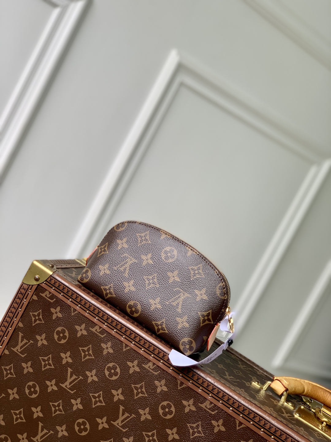 LV x TM Cosmetic Pouch -12 x 6 x 19CM