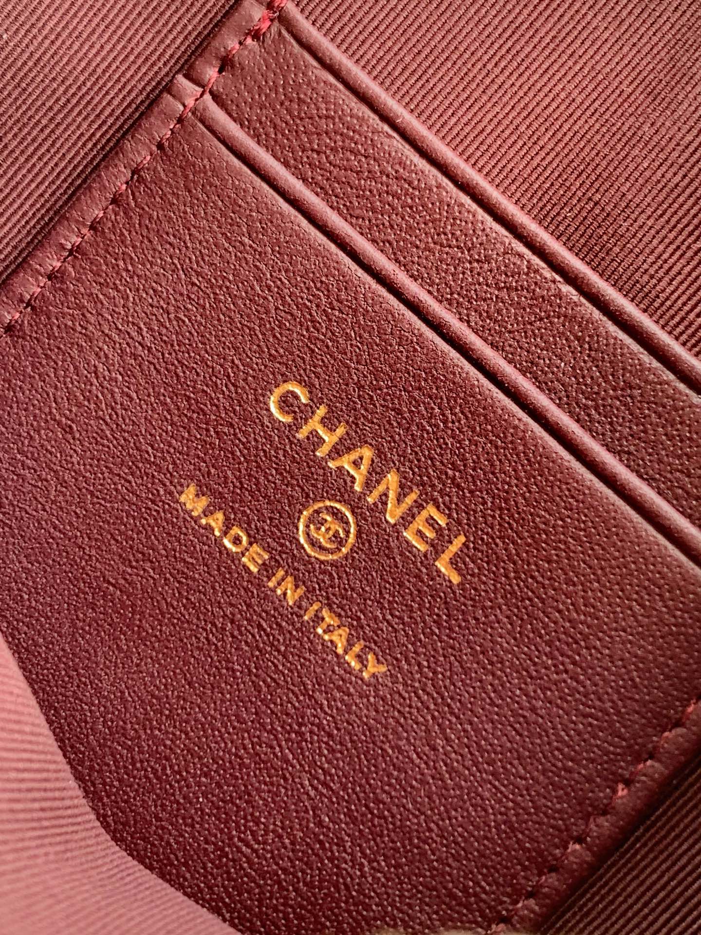 Ch@nel Clutch With Chain-18x17x6CM