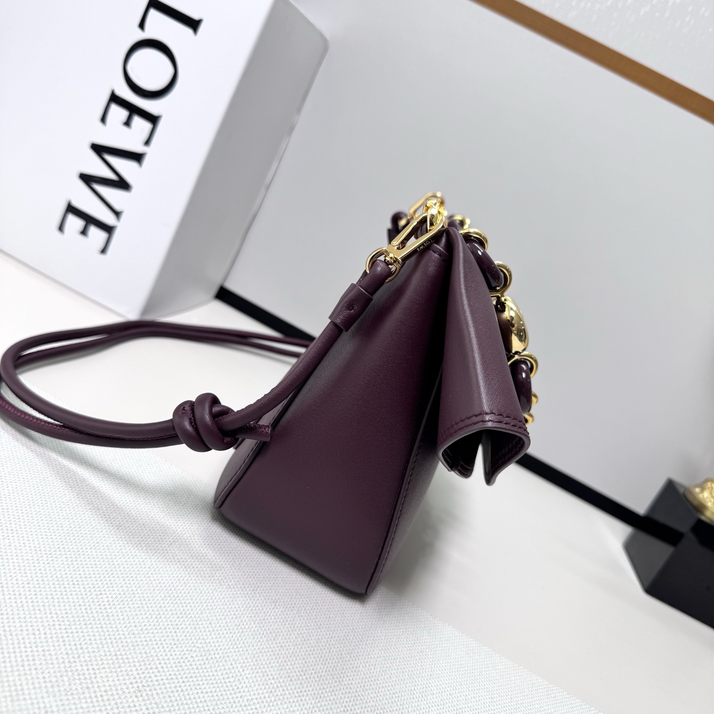 Lowee Ola Chain-Link Shoulder Bag-26*18*13CM