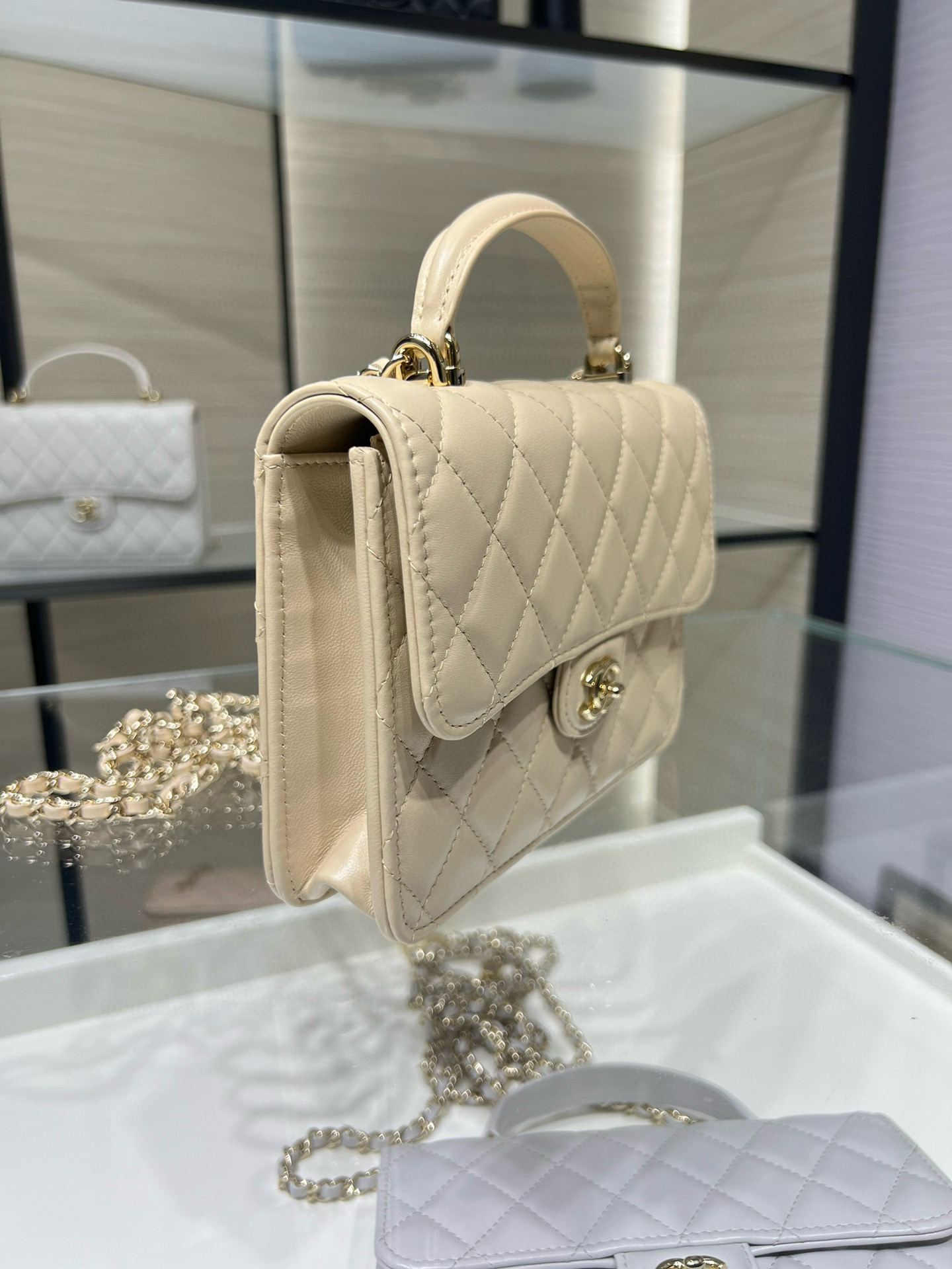 Ch@nel Flap Bag-14X18X3cm