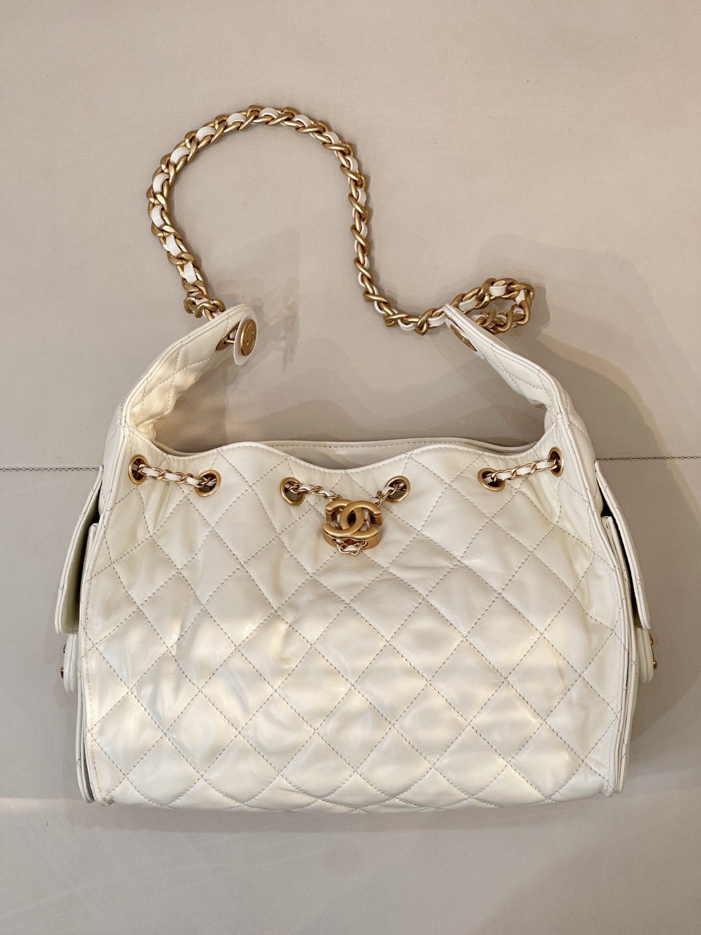 Ch@nel 2025SS Hobo Bag-30x26x14CM