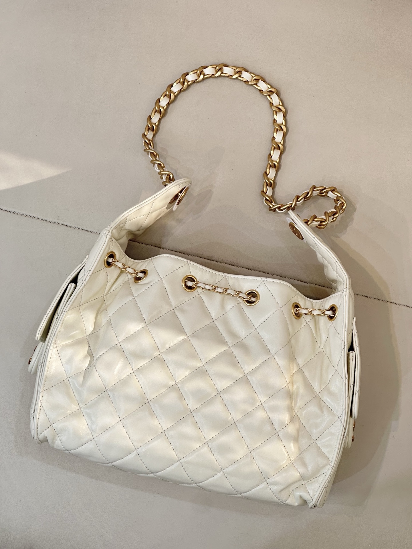 Ch@nel 2025SS Hobo Bag-30x26x14CM