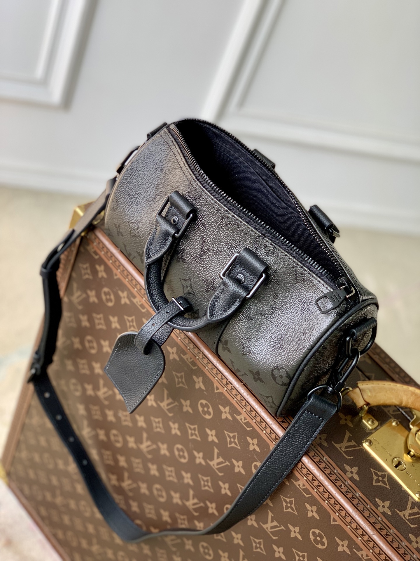 Lv Keepall Bandoulière 25-15*11*25CM