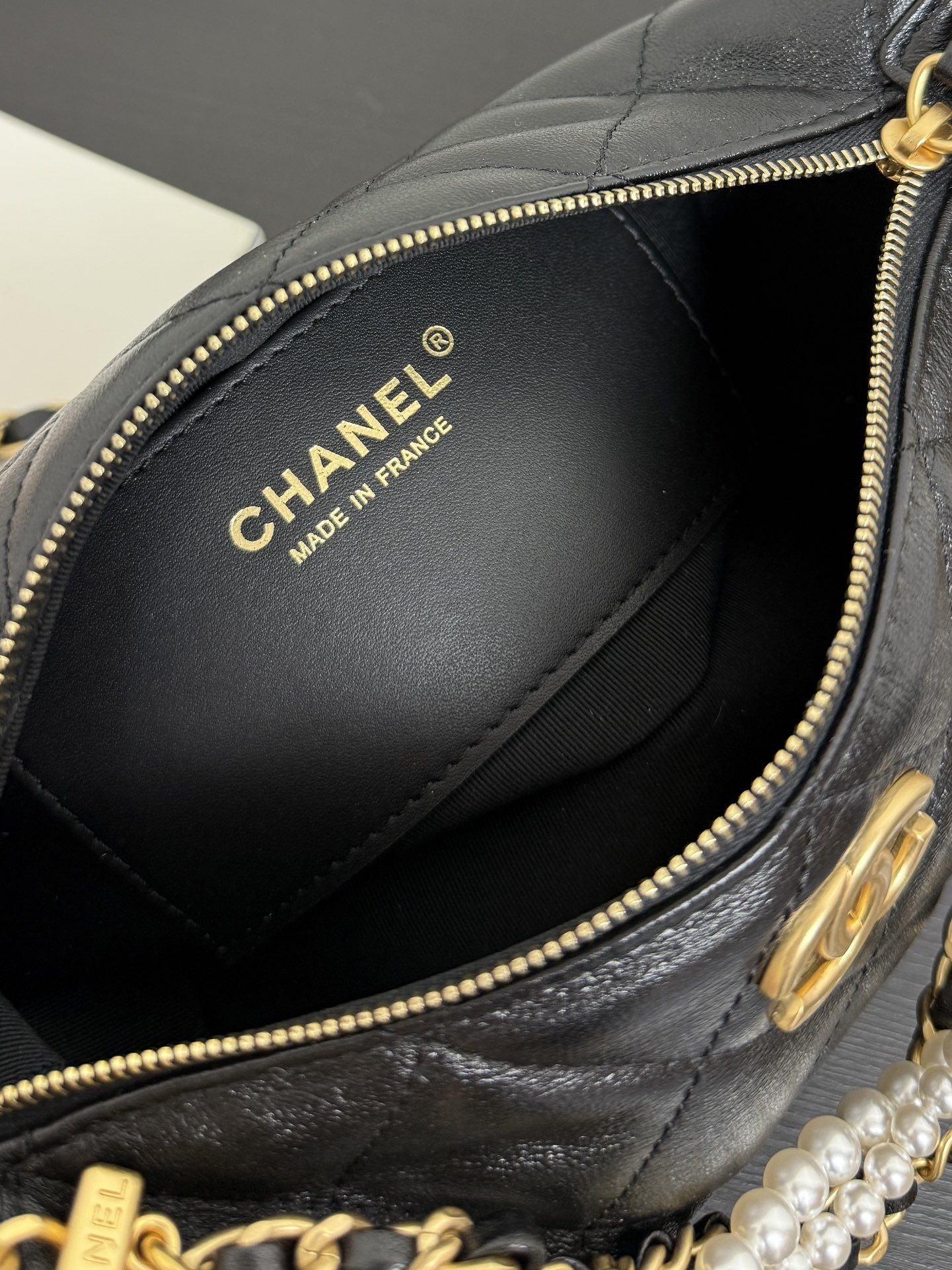 Ch@nel Hobo Handbag-13*23.5CM