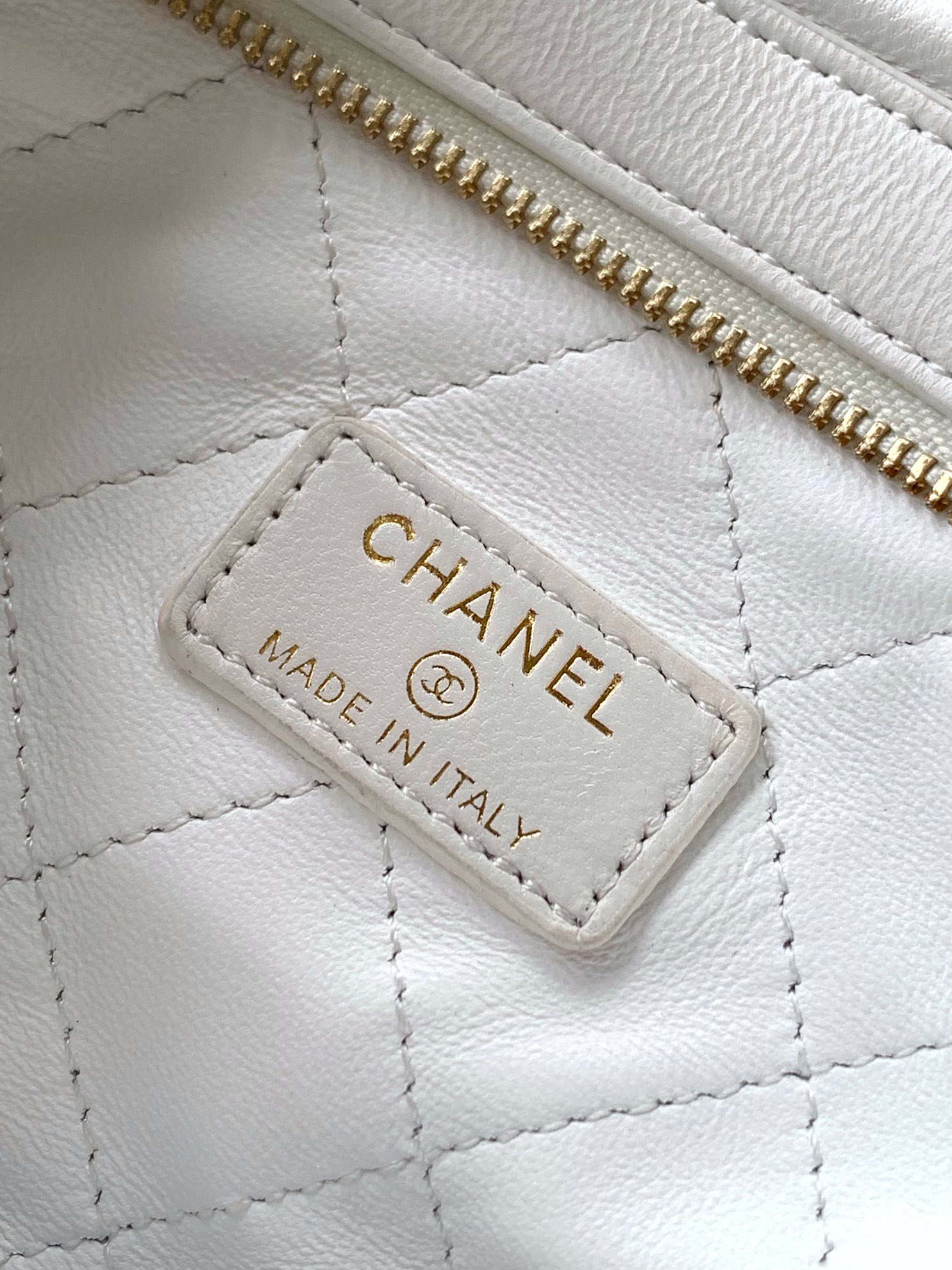 Ch@nel Clutch Bag with Chain Lambskin-14x24 x 5CM
