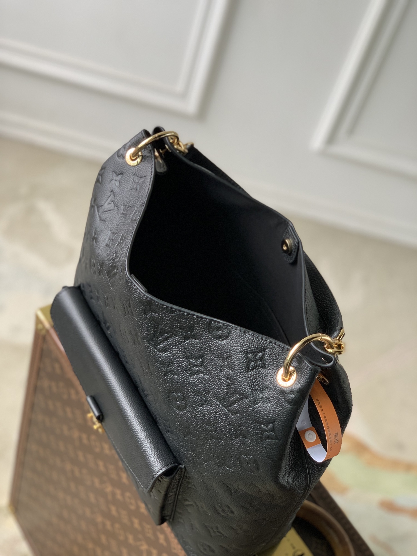 Lou*is Vvtt0n Hobo Métis Monogram Empreinte Leather-M27937-35 x 32.5 x 10CM